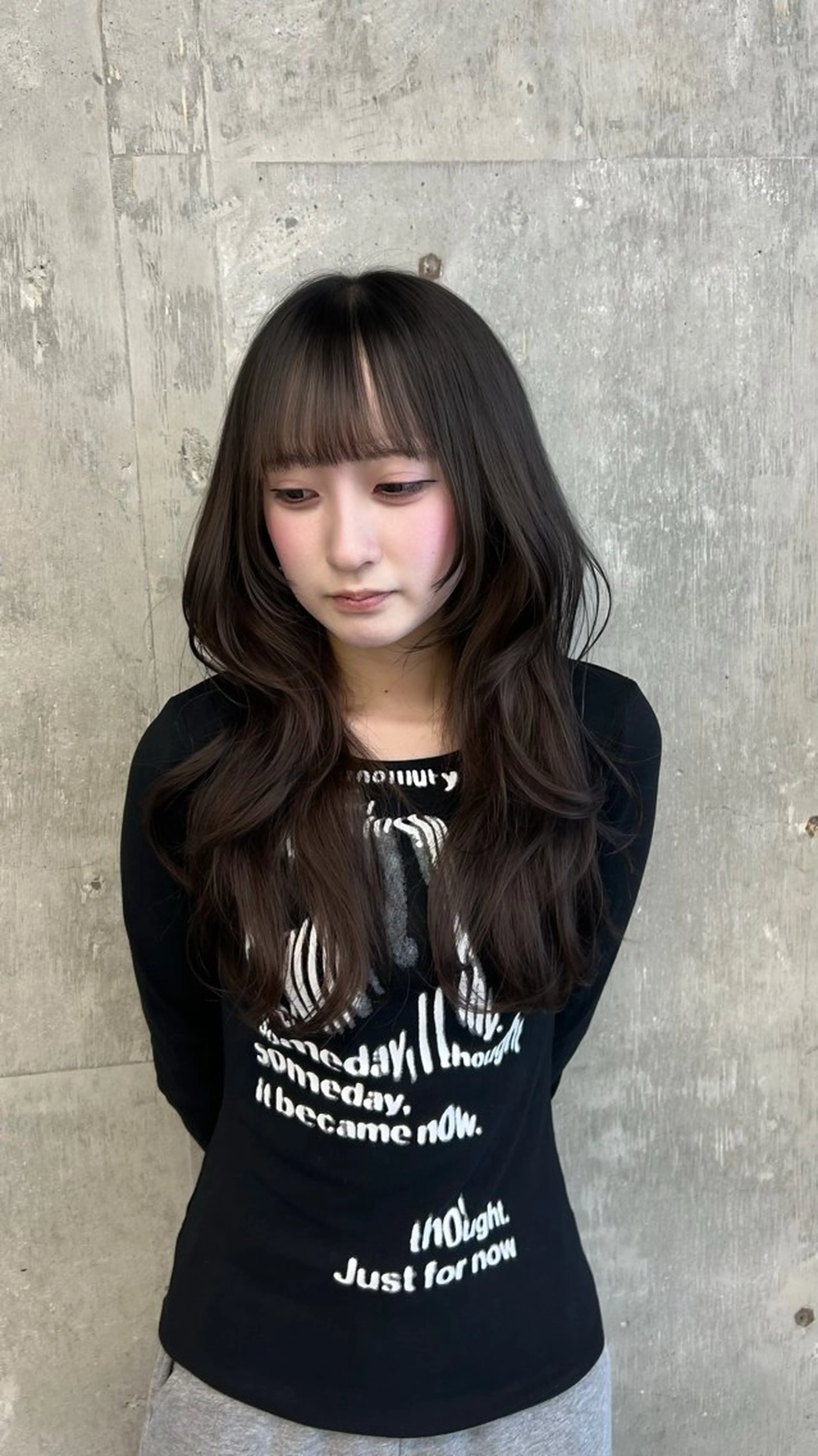 ロング カラー レイヤーカット カット ヘアカラー トリートメント 髪質改善カラー🦋 レイヤー/ナカネのヘアスタイル