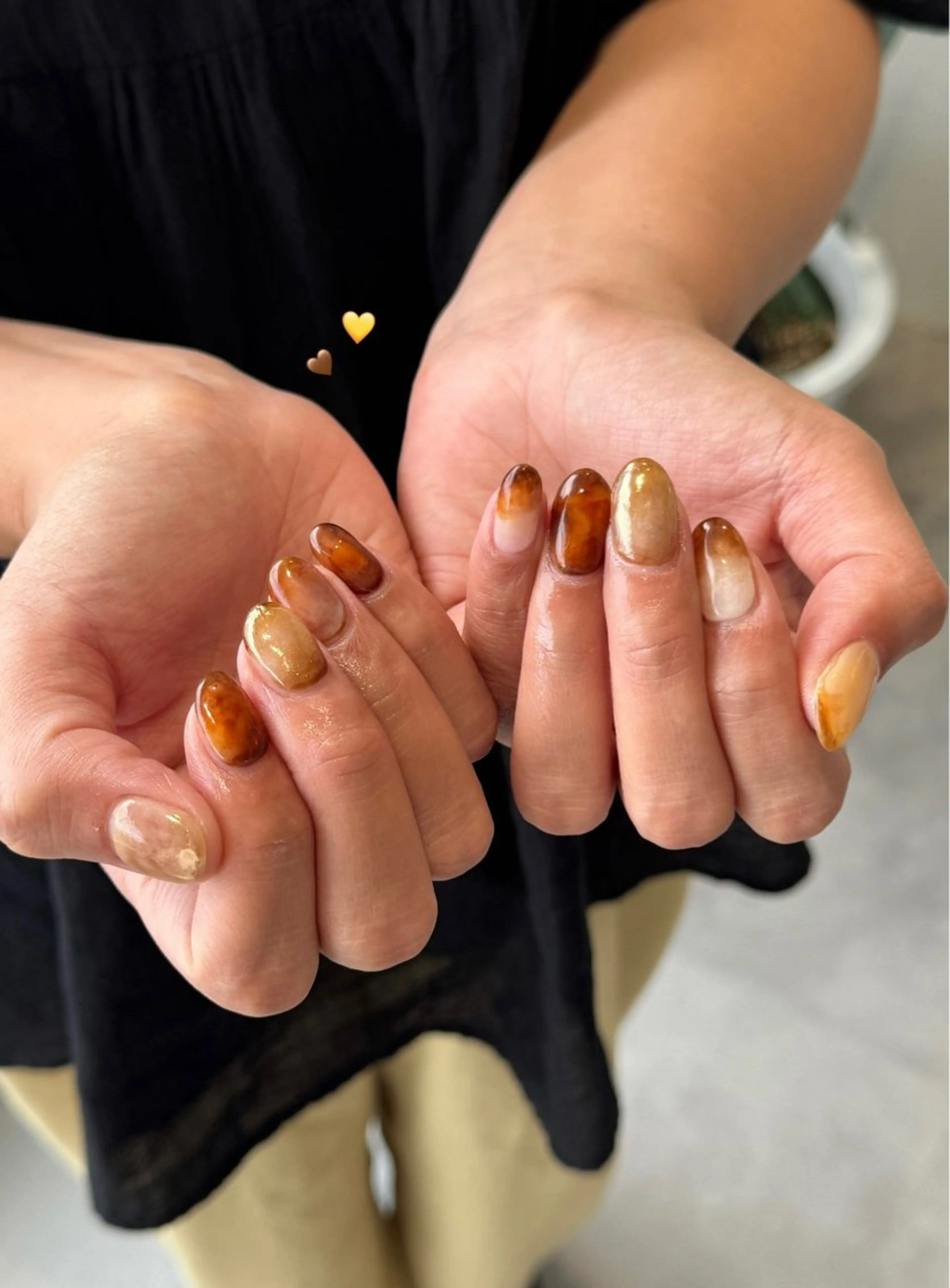 ネイル 持ち込み ニュアンスネイル inabe nail wakana 🎀のネイルデザイン