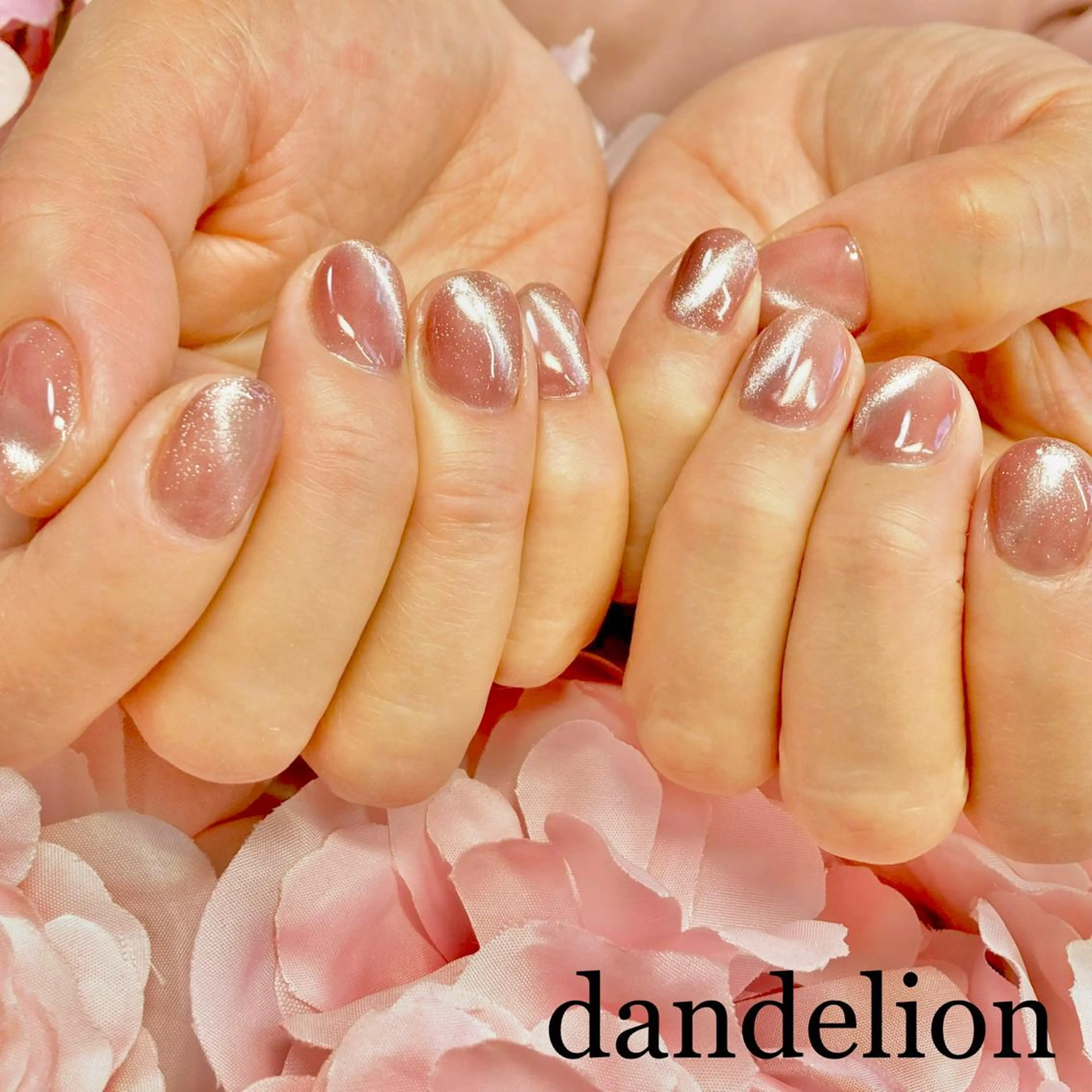 ネイル ハンドネイル ハンドケア dandelion ダンデライオンのネイルデザイン