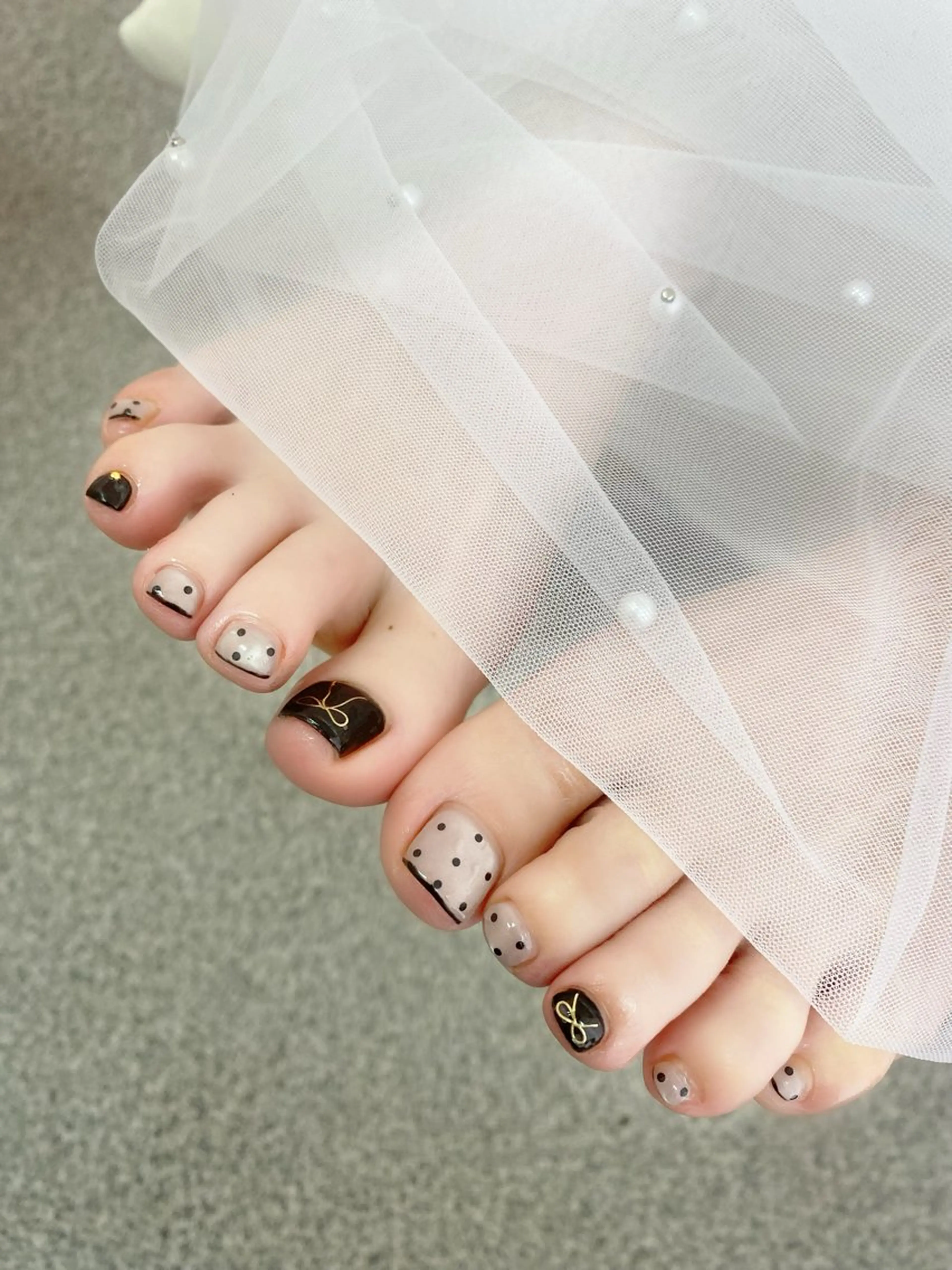 ネイル フットネイル Teasiameme ヒノのネイルデザイン