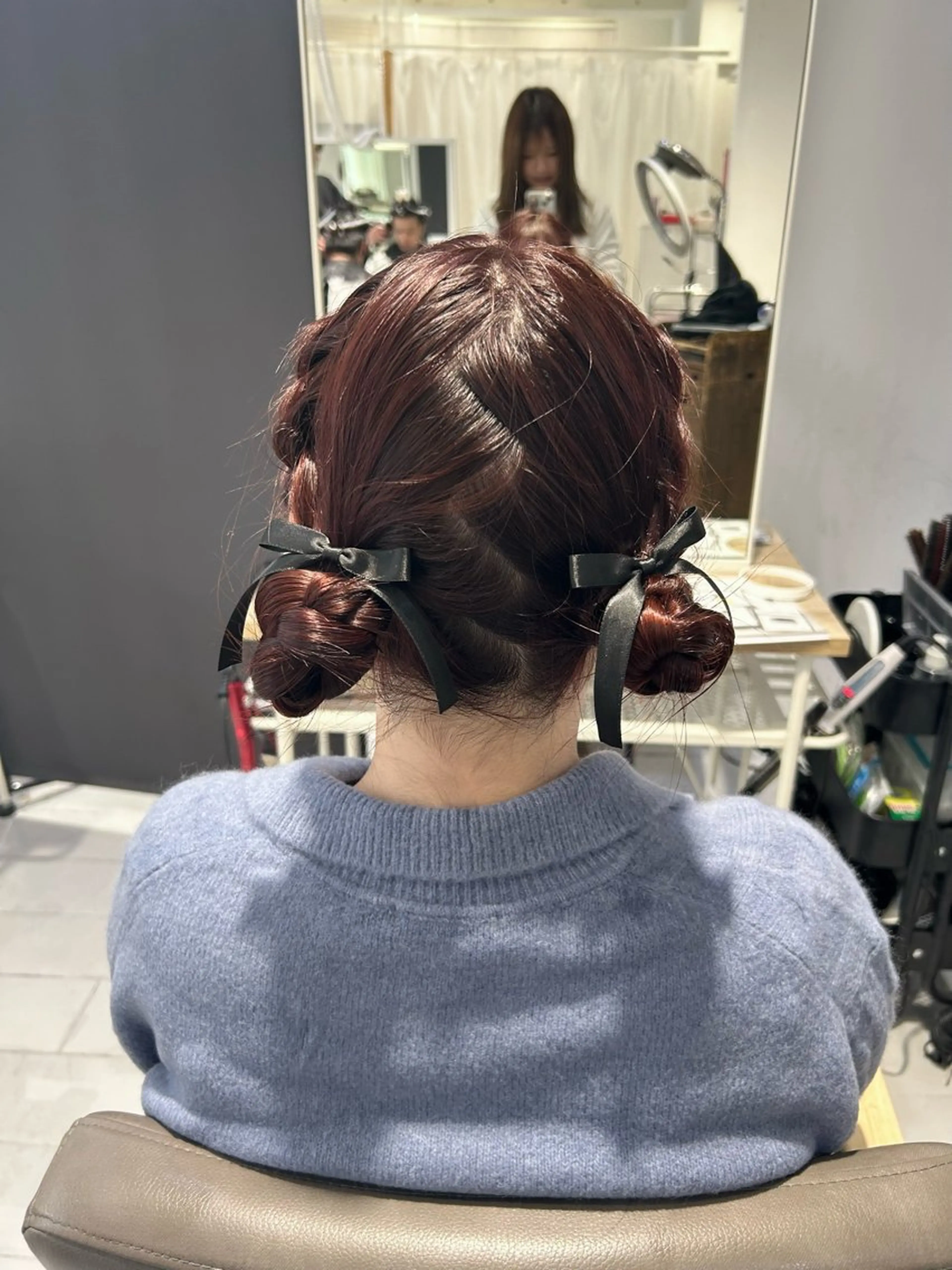 ロング 韓国ヘア ‎⟡.·KANA🐥のヘアスタイル