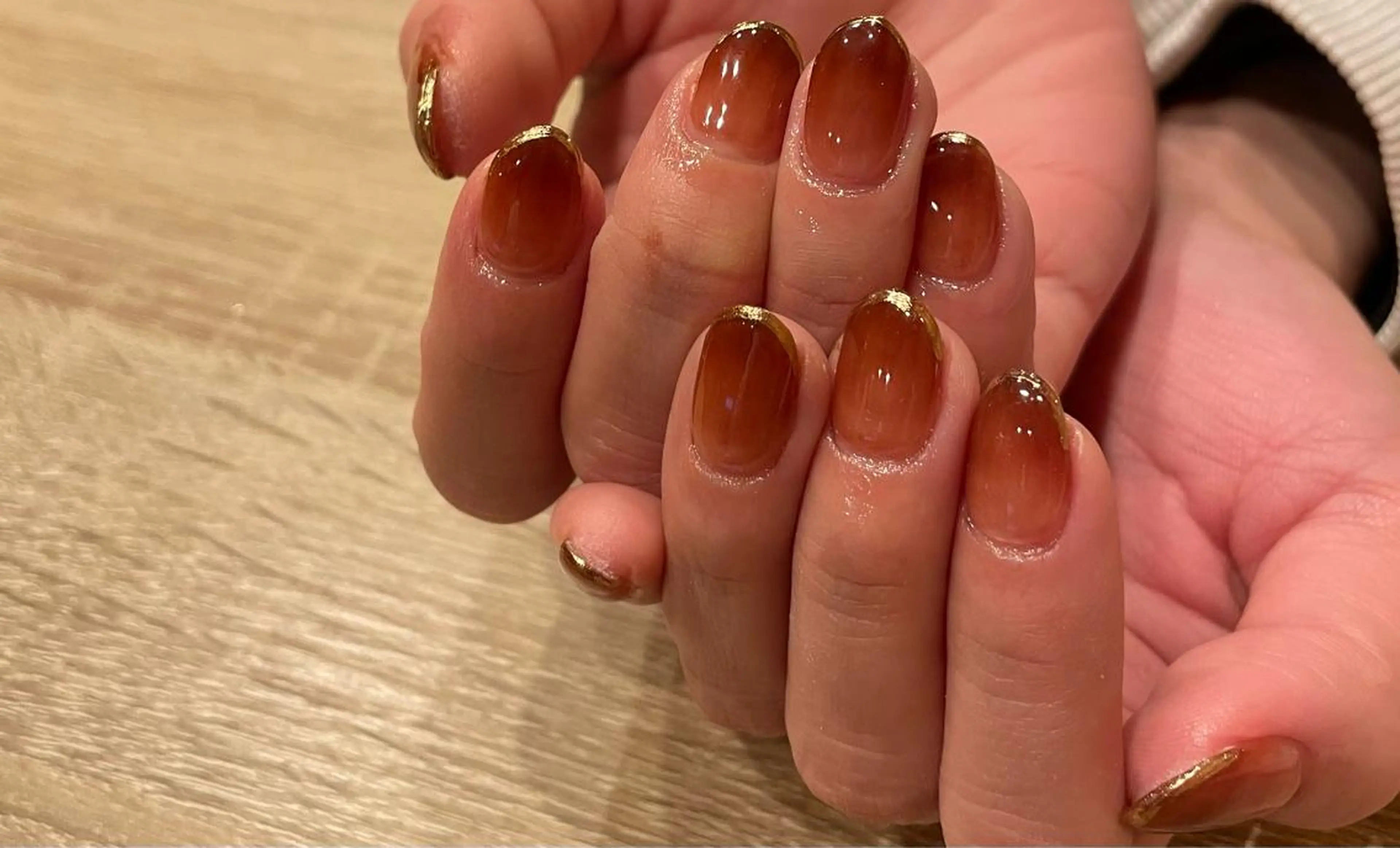 ネイル アートネイル グラデーション ミラーネイル ニュアンスネイル ハンドネイル liberté🫧 新小岩のネイルデザイン