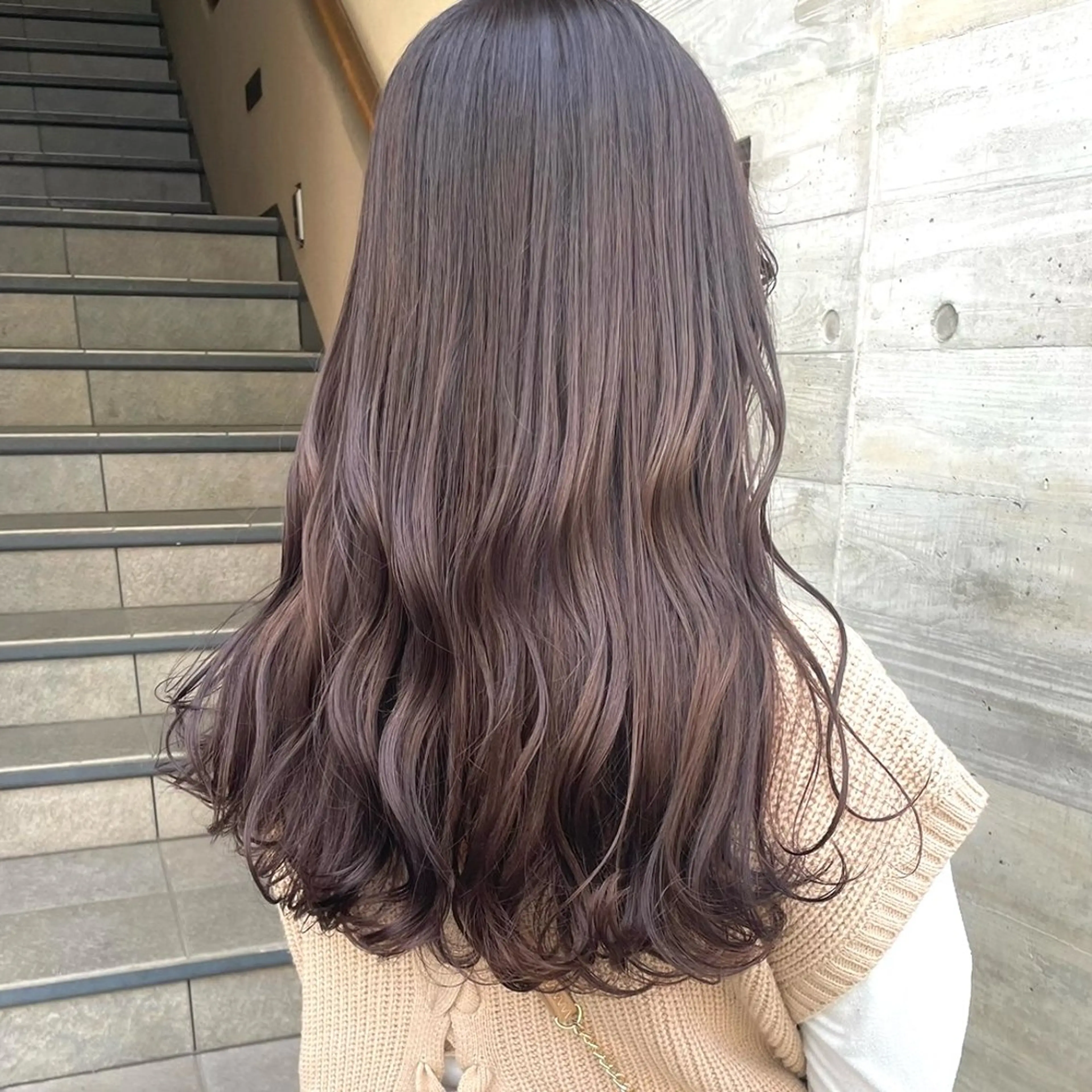 ロング カラー ヘアカラー ParveMix￤ 大賀さつき🍨🤍のヘアスタイル