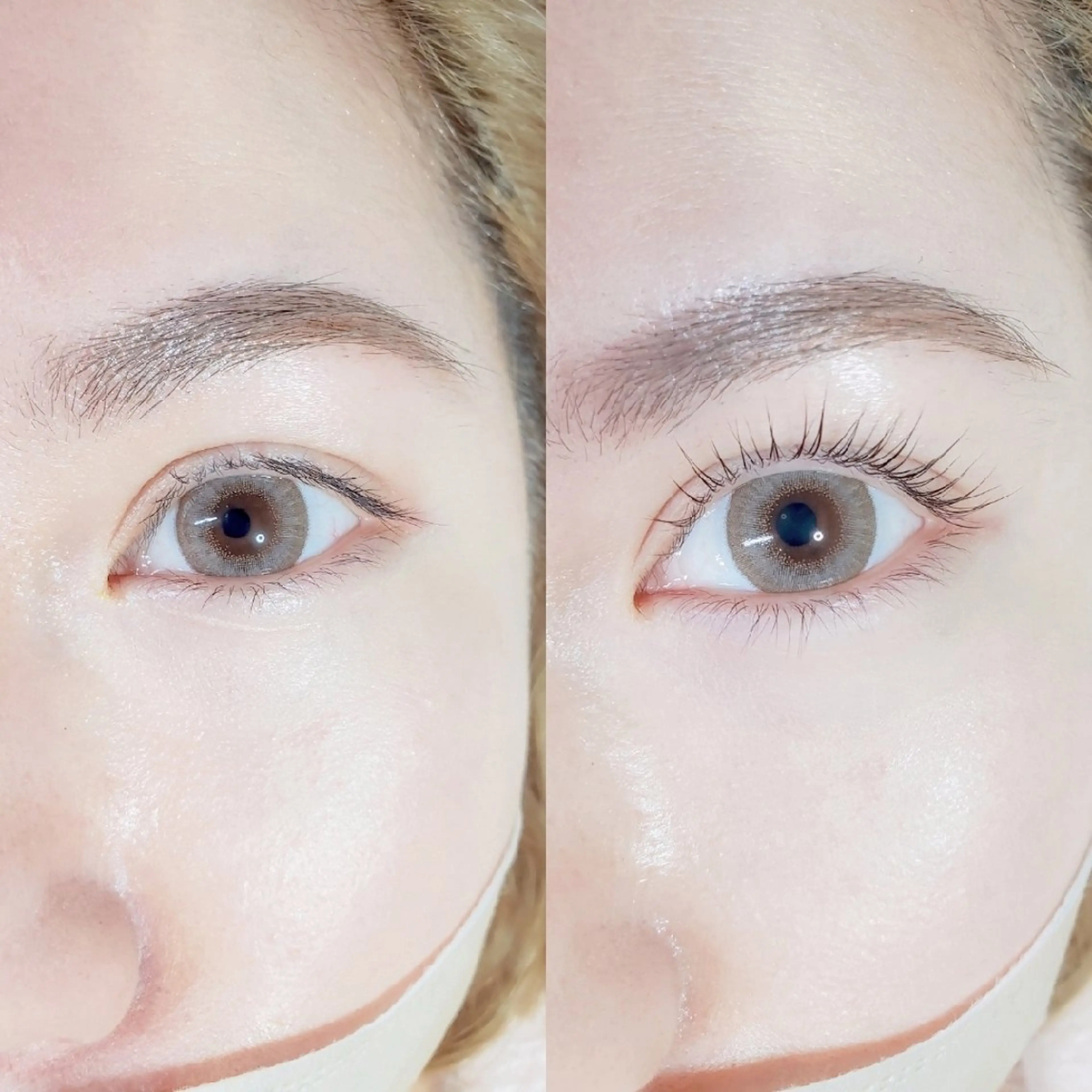 マツエク・マツパ ナチュラル パリジェンヌラッシュリフト 一重×まつ毛パーマ 韓国マツパ*マスカラ パーマ導入店Reoのマツエク・マツパデザイン