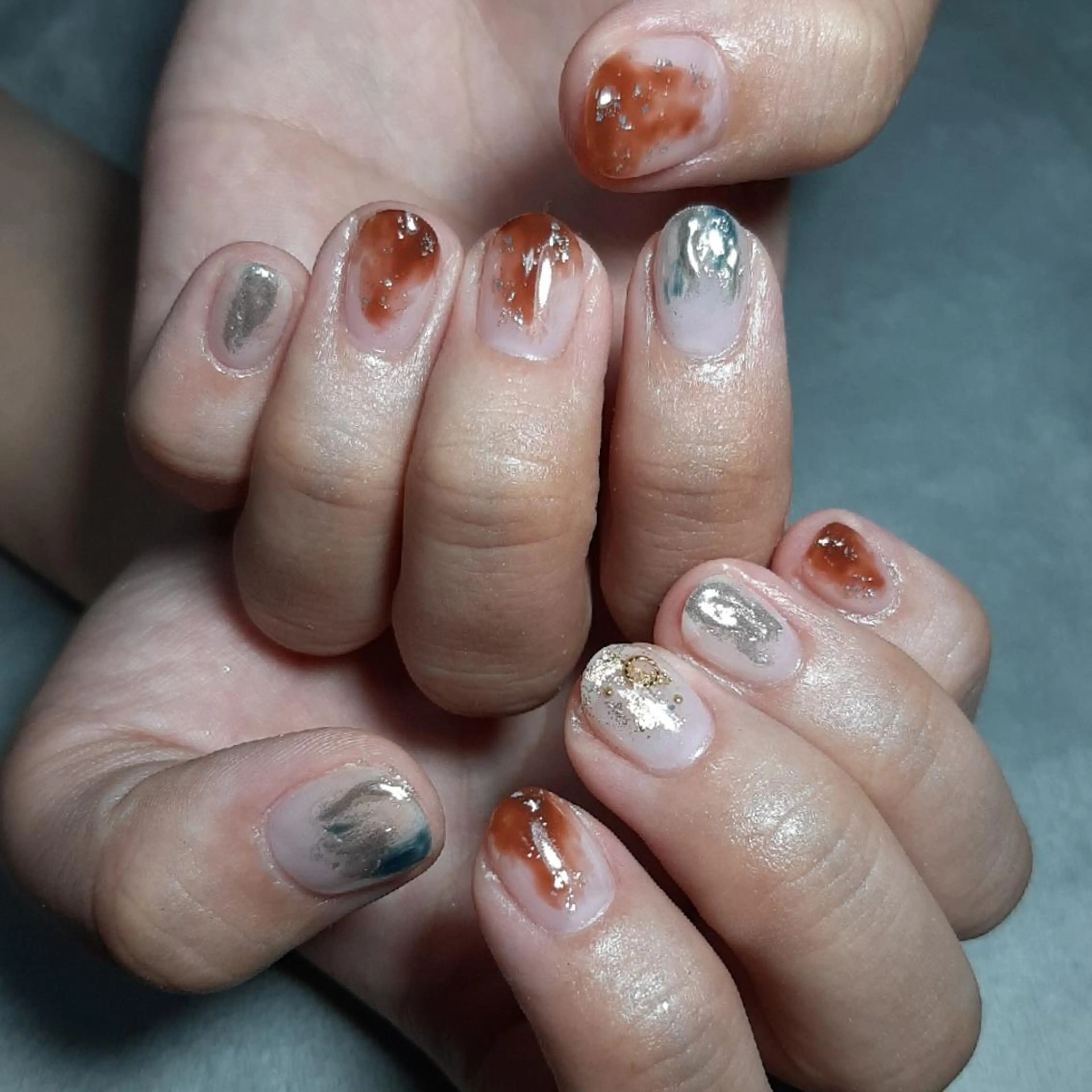 ネイル ニュアンスネイル ネイリスト やましたのネイルデザイン