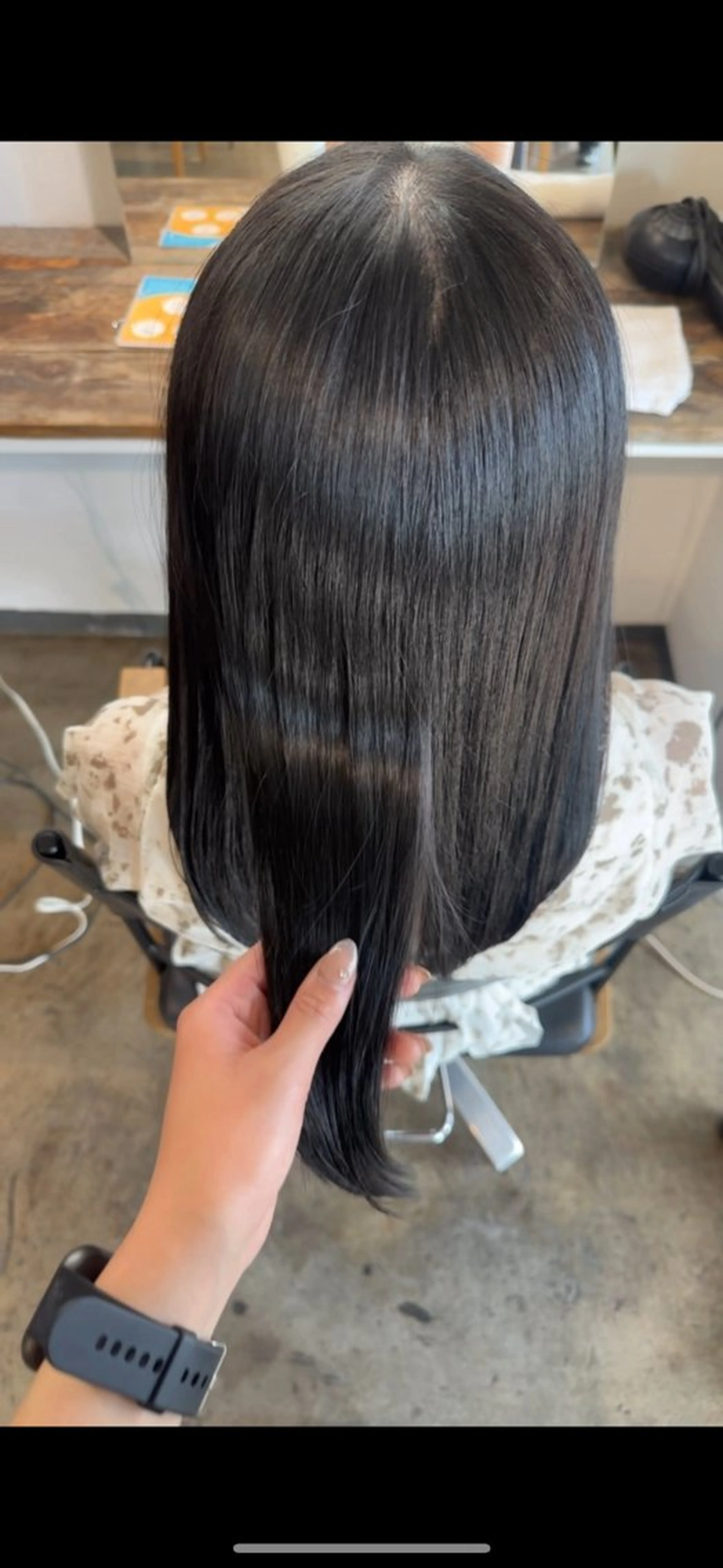 セミロング カラー ブリーチ 透明感カラー ブリーチなしカラー 髪質改善 韓国風ヘア ヘアカラー トリートメント 🪐ブリーチ/デザイ ン🪐HARUKAのヘアスタイル