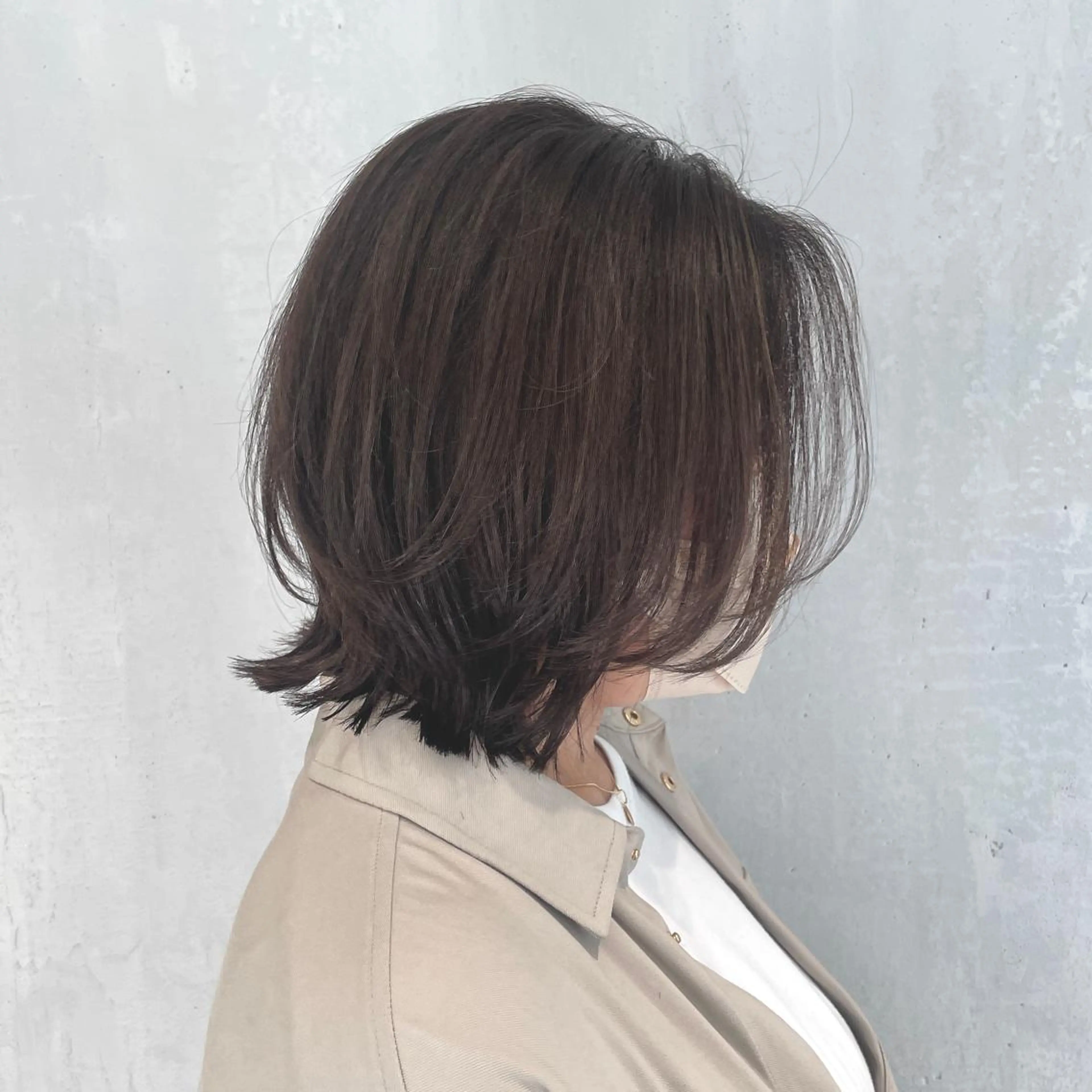 セミロング カラー ハイライトカラー ハイトーンカラー ハイライト ヘアカラー トリートメント matka白髪ぼかし 大人ヘア/KEIKOのヘアスタイル
