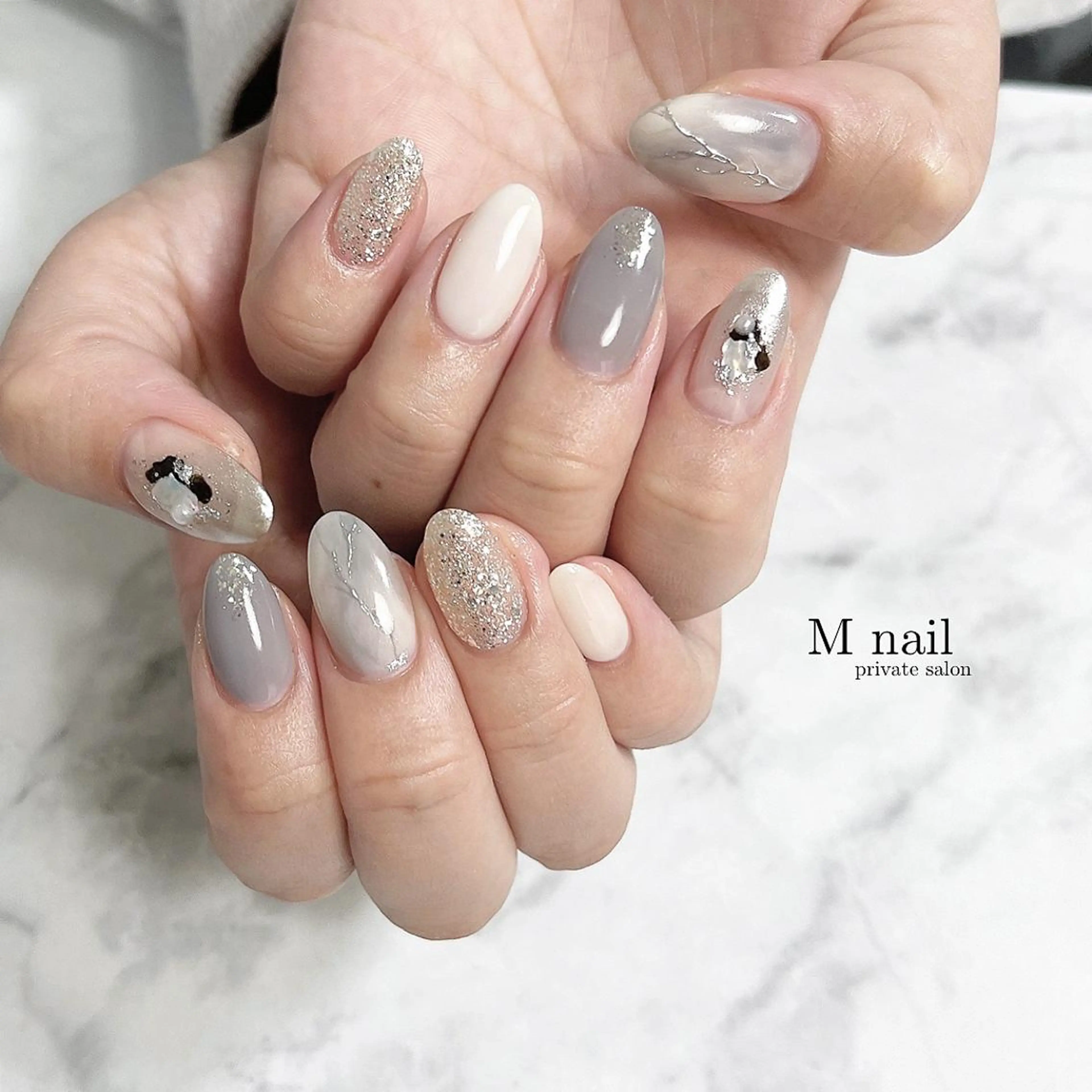 ネイル ハンドネイル M　nail所属・M nailのネイルデザイン