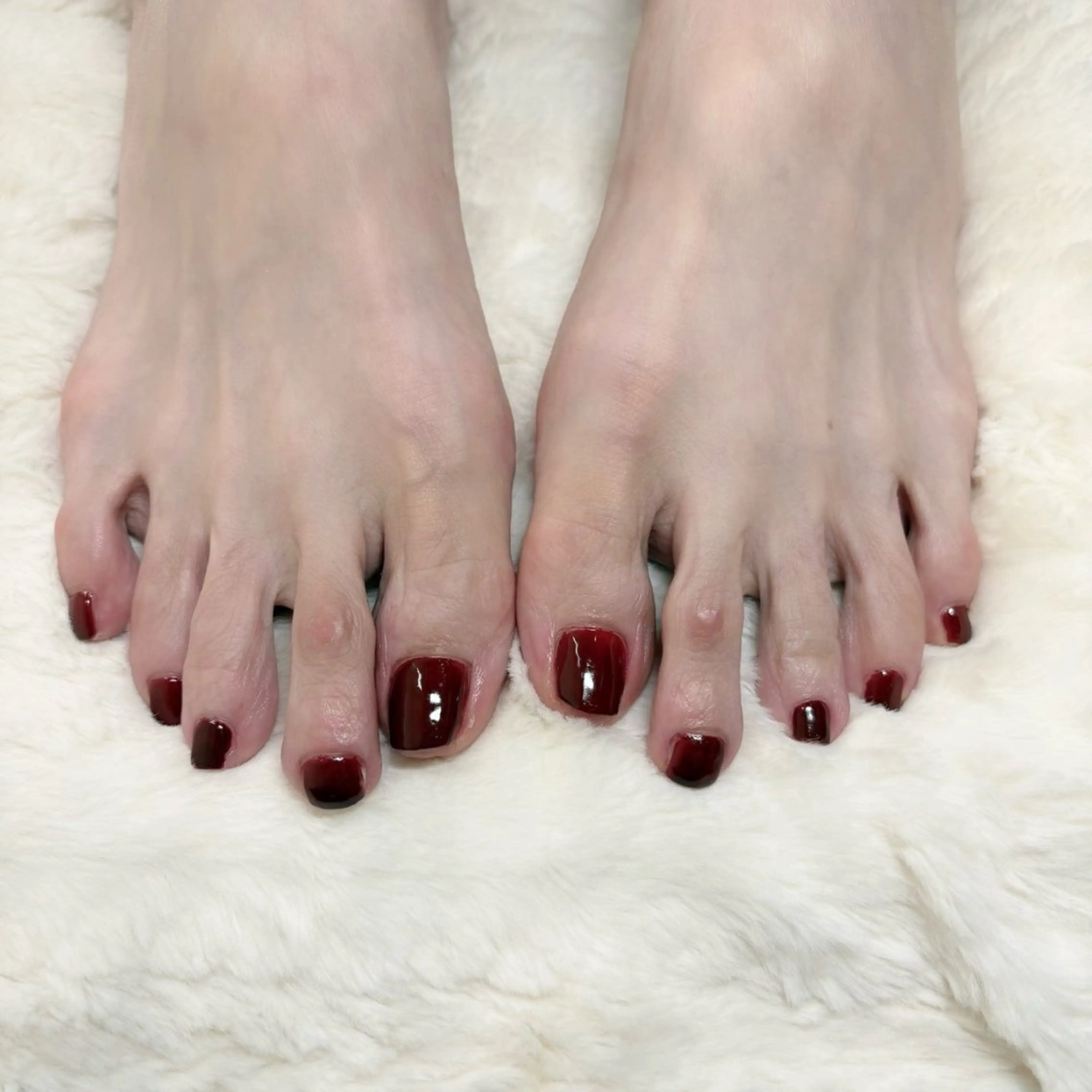 ネイル フットネイル ネイル/パラジェル 🖤RIKOのネイルデザイン