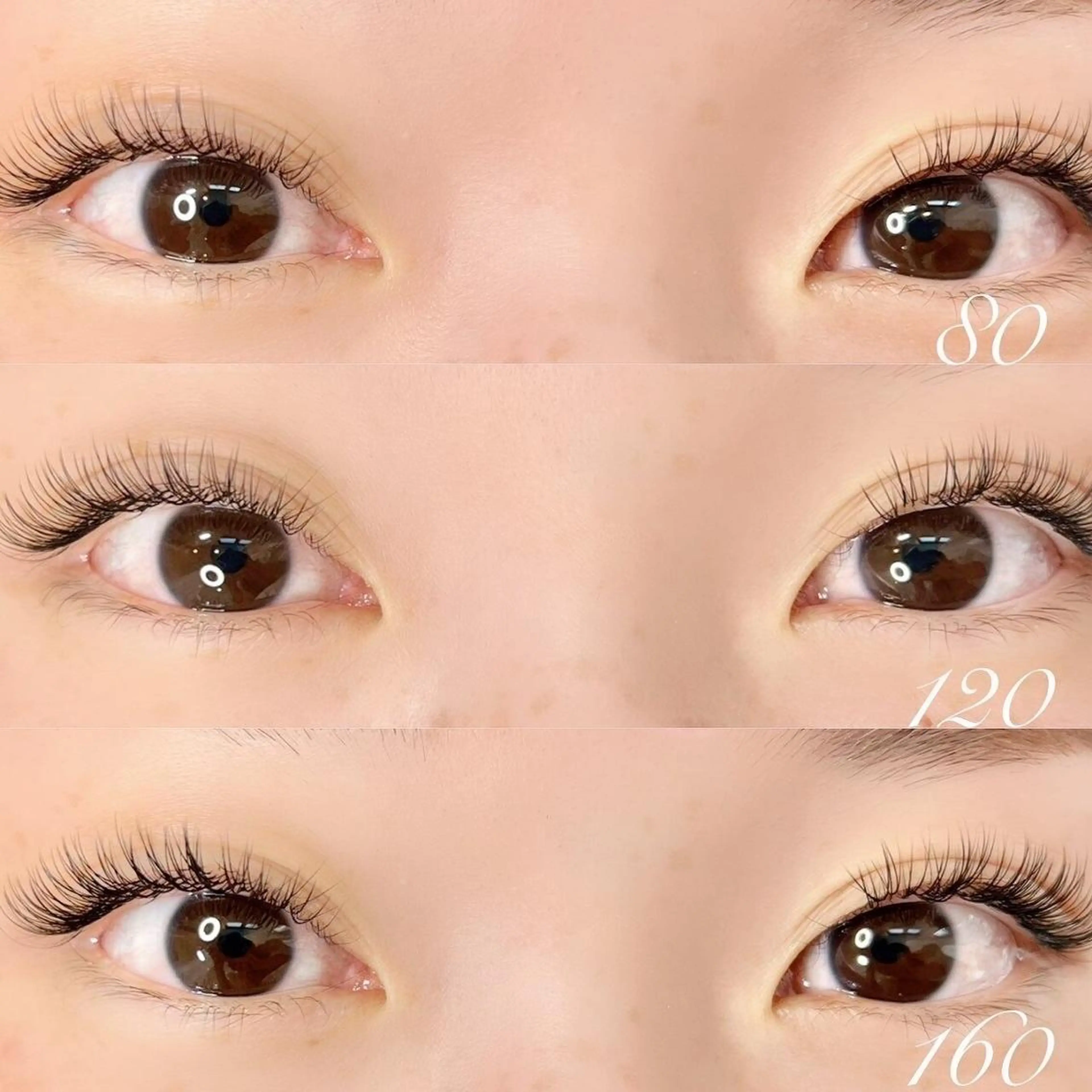 マツエク・マツパ Makea南越谷 橋本のマツエク・マツパデザイン