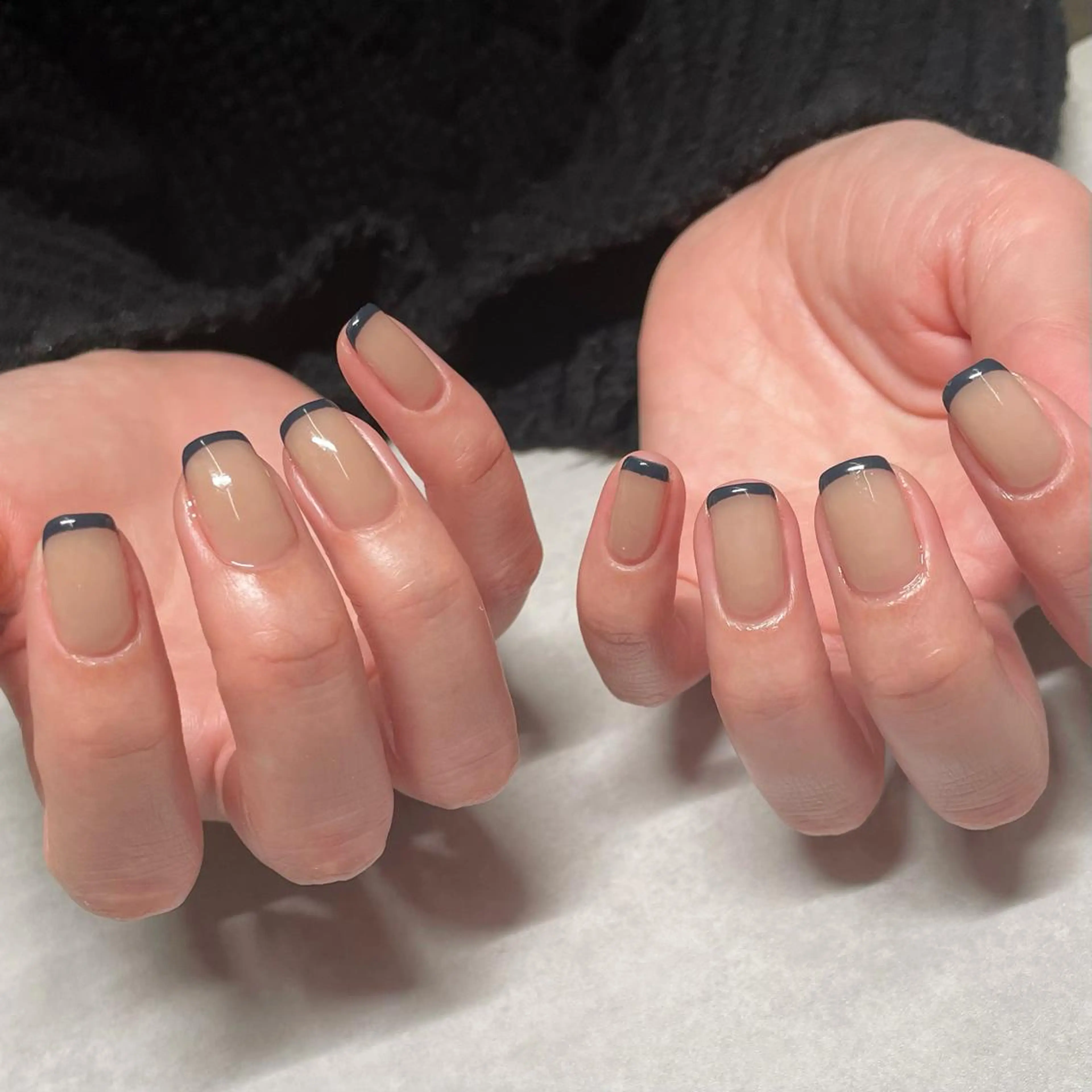 ネイル フレンチネイル reika .のネイルデザイン