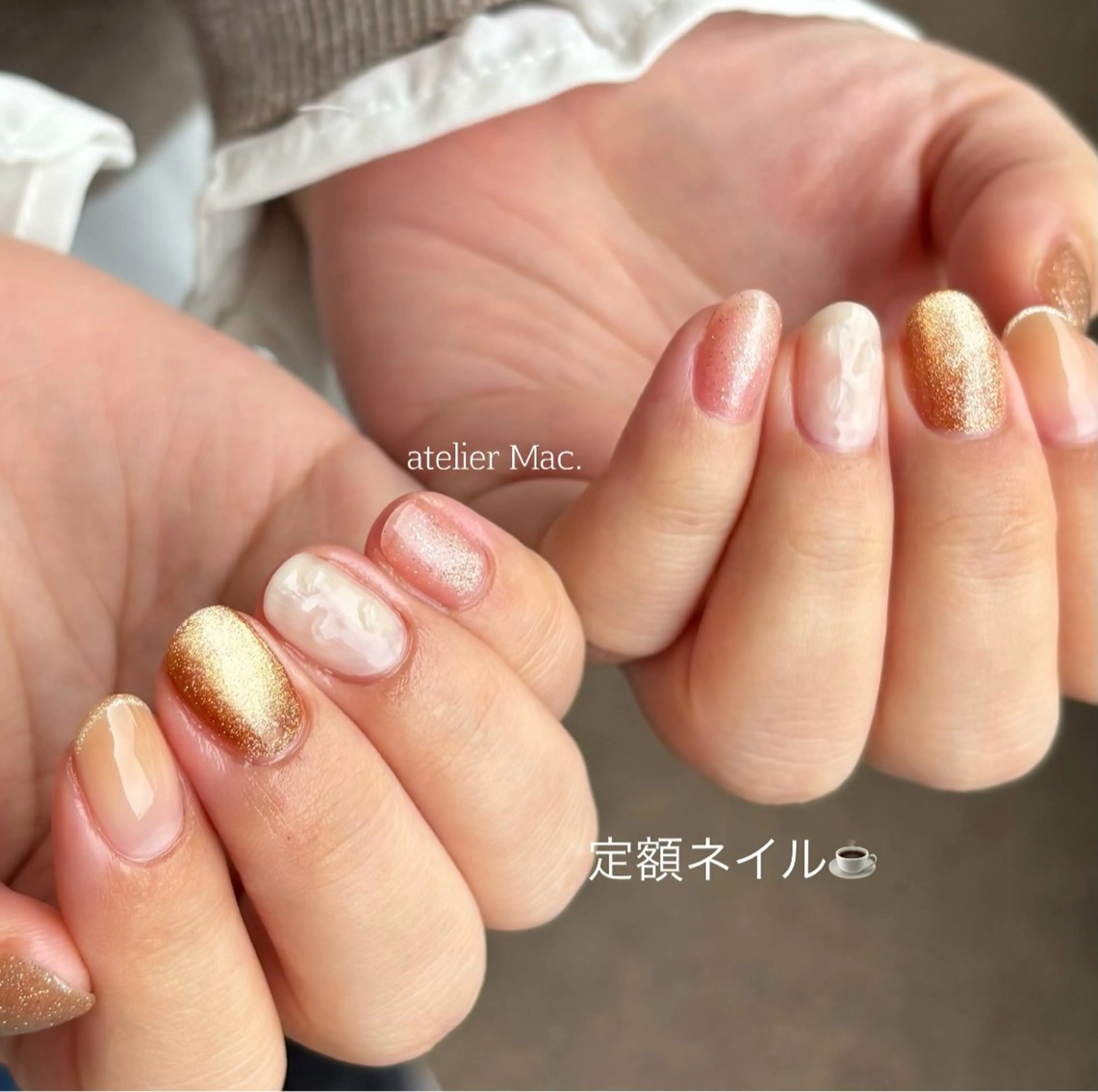 ネイル ハンドネイル atelier mac.のネイルデザイン