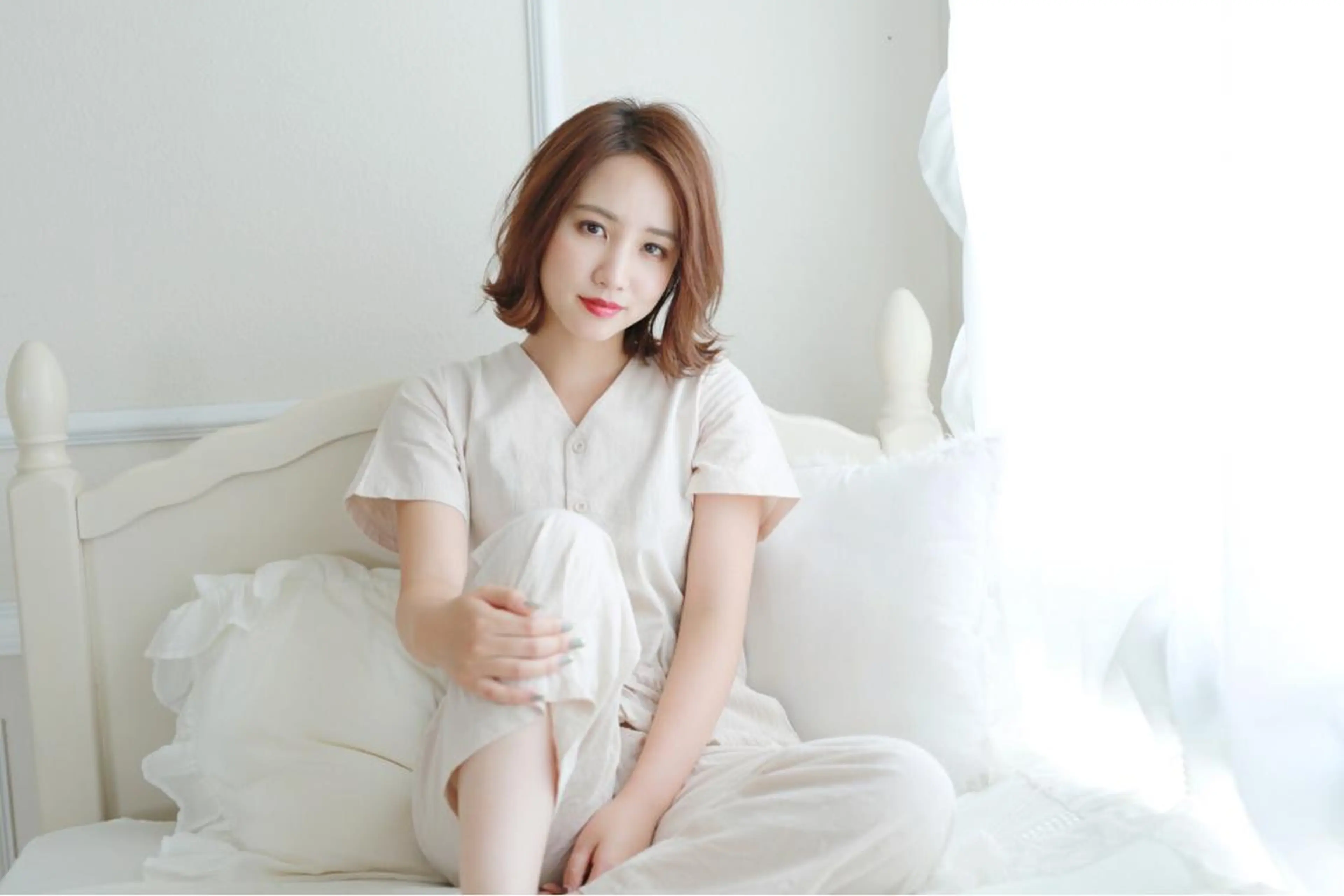 ミディアム レイヤーカット/ 髪質改善/羽柴りくのヘアスタイル