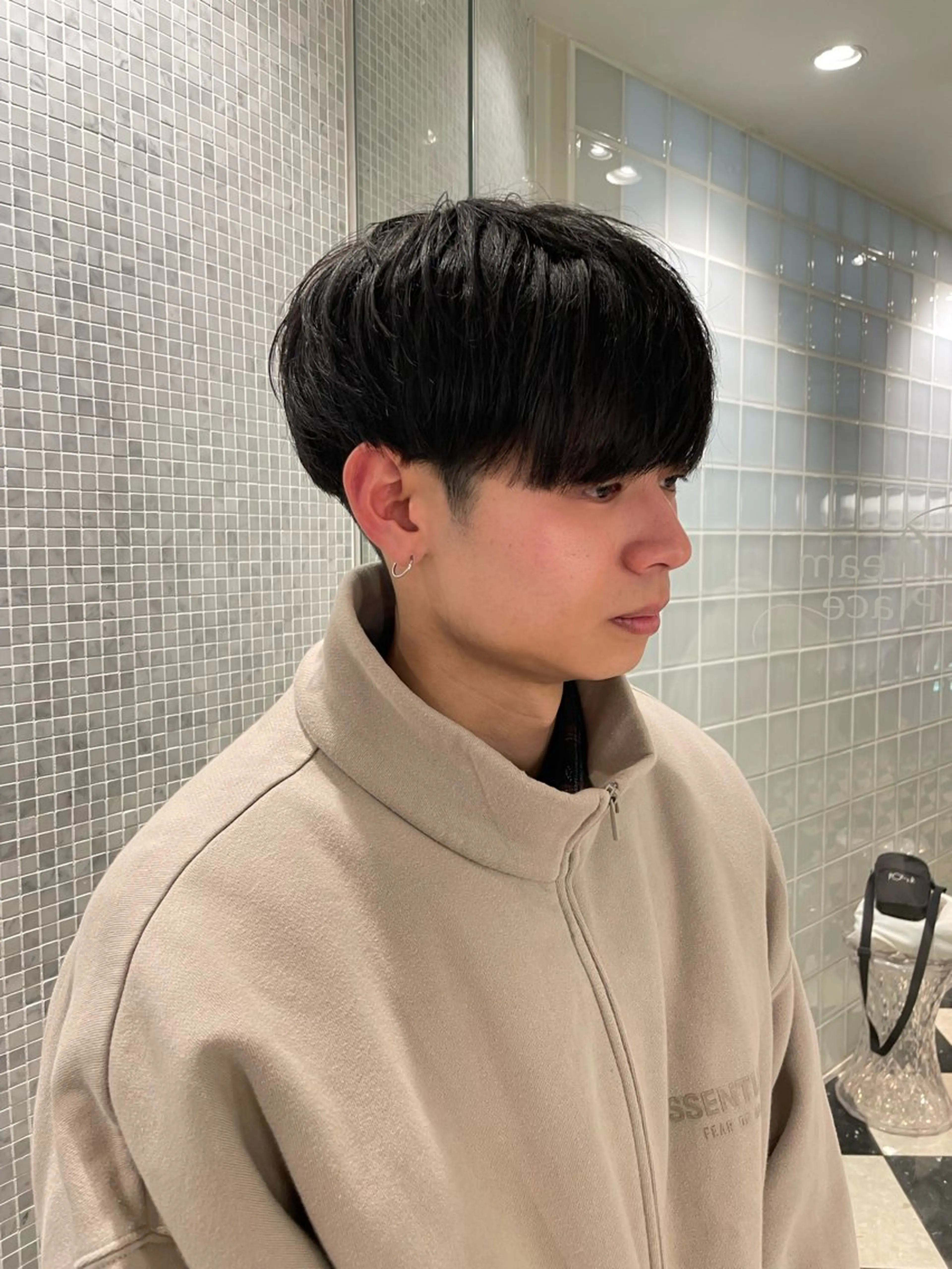 メンズ 林本　南壱人/カット /パーマ/カラーのヘアスタイル