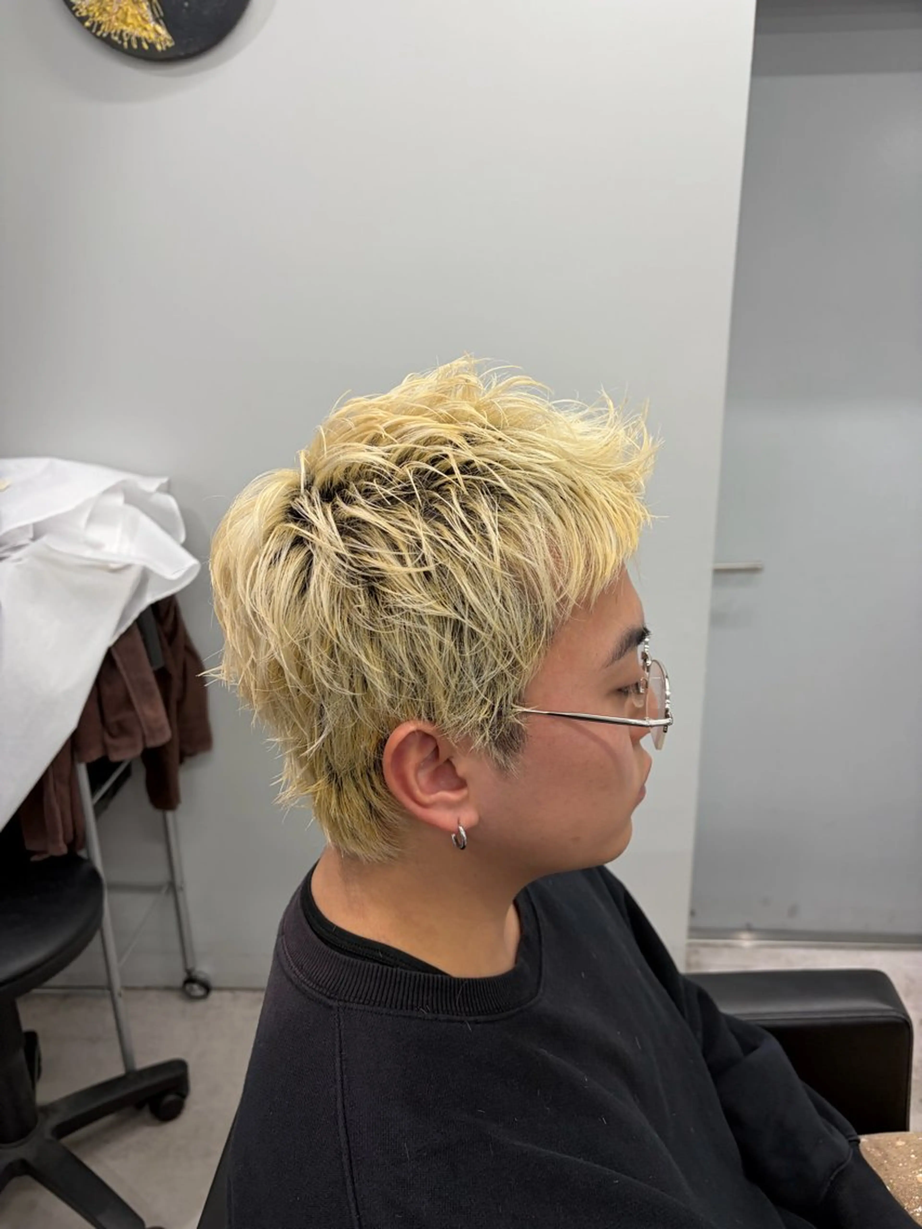 ショート ショートヘア ヘアカラー 北千住No1 二田健吾‼️のヘアスタイル