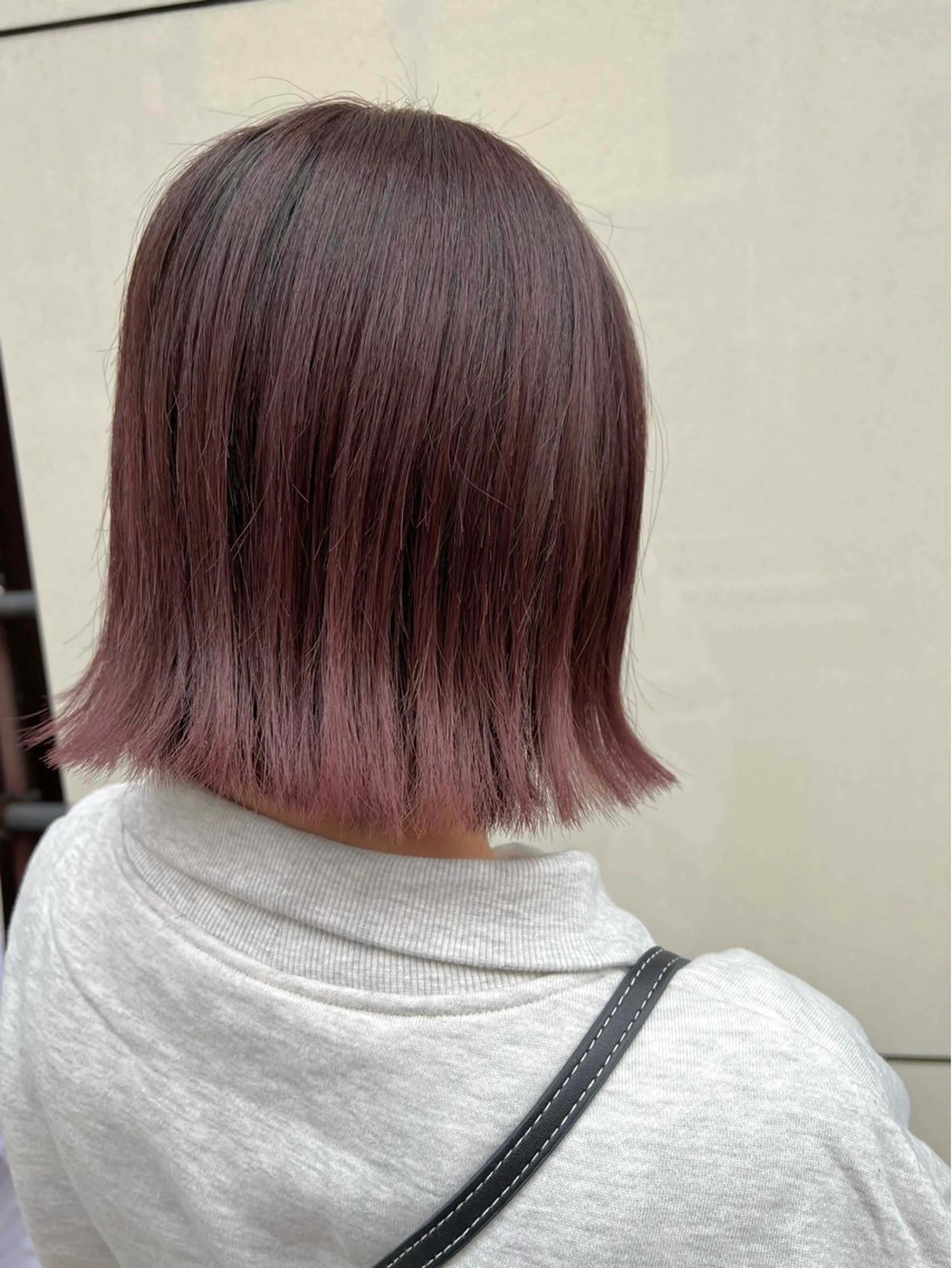 ショート カラー ブリーチ ブラウンカラー ココアブラウン グラデーションカラー ラベンダーカラー カット ヘアカラー トリートメント 韓国ヘア ♡tomimaのヘアスタイル