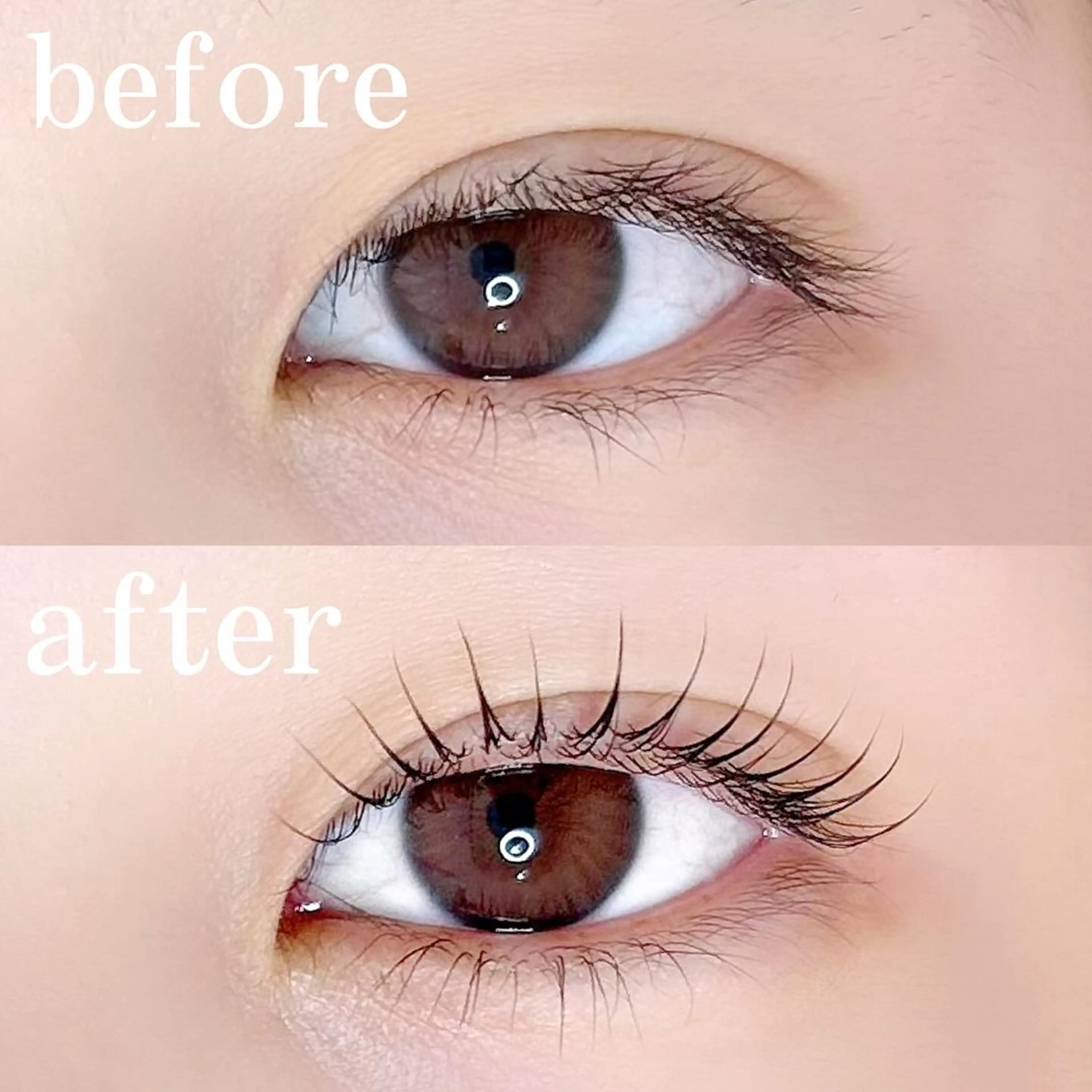 マツエク・マツパ バインドロック フラットラッシュ ナチュラル パリジェンヌラッシュリフト まつげパーマ マツパ Marine eyeのマツエク・マツパデザイン