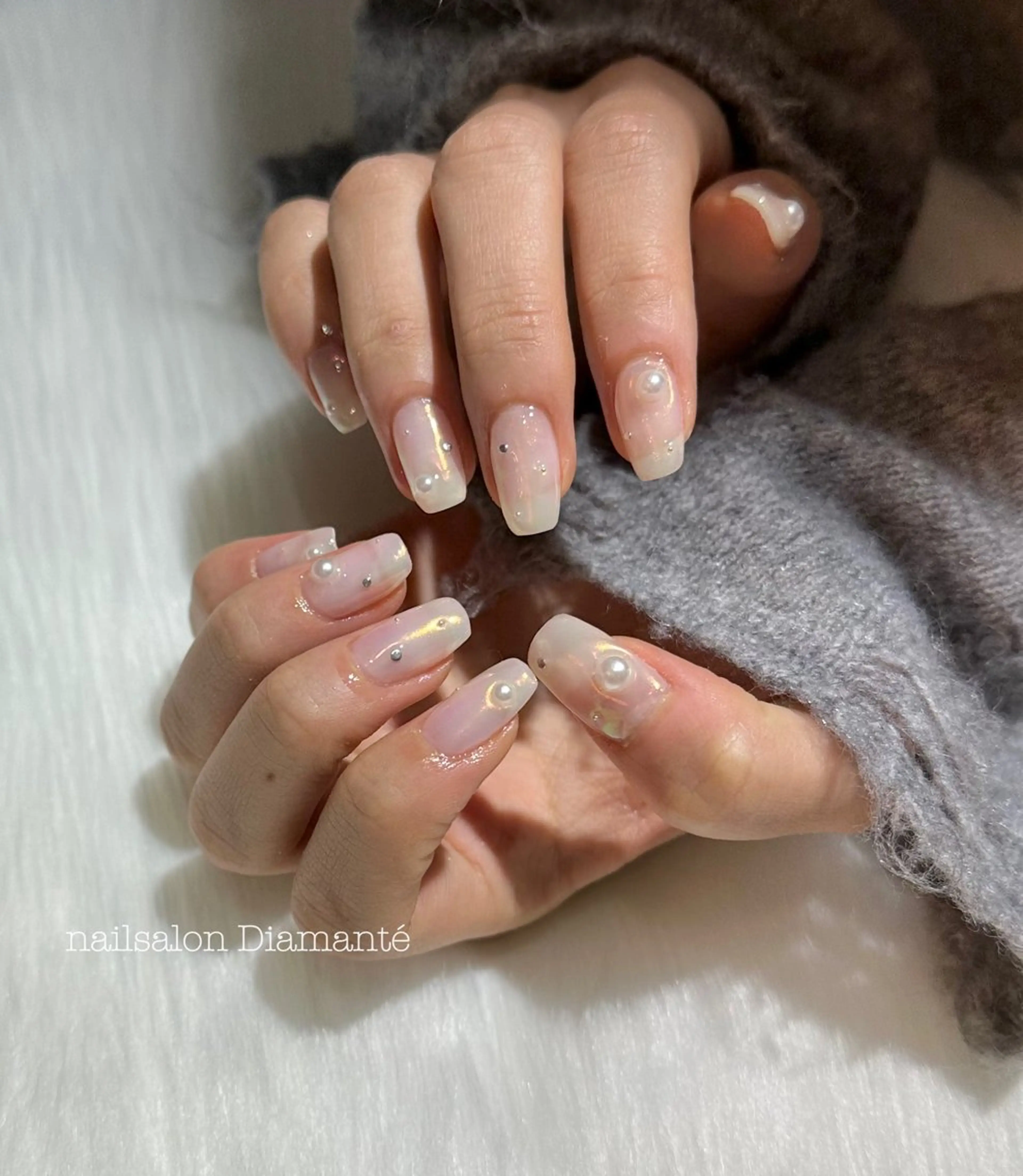 ネイル オーロラネイル ディアマンテ𓏸𓈒 フェイシャル/ネイルのエステ・リラクイメージ