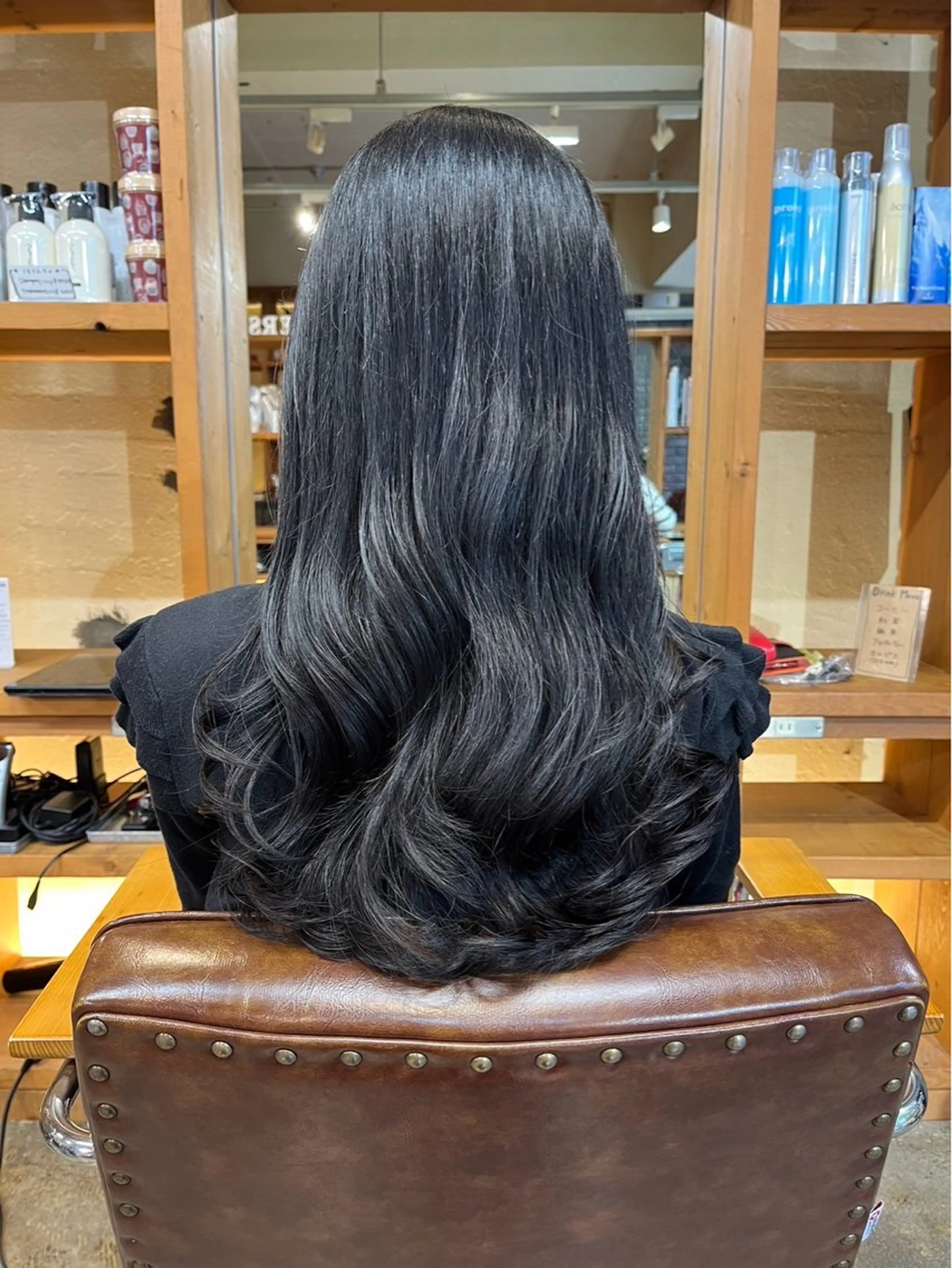 ロング 韓国風ヘア AGREE Momokaのヘアスタイル