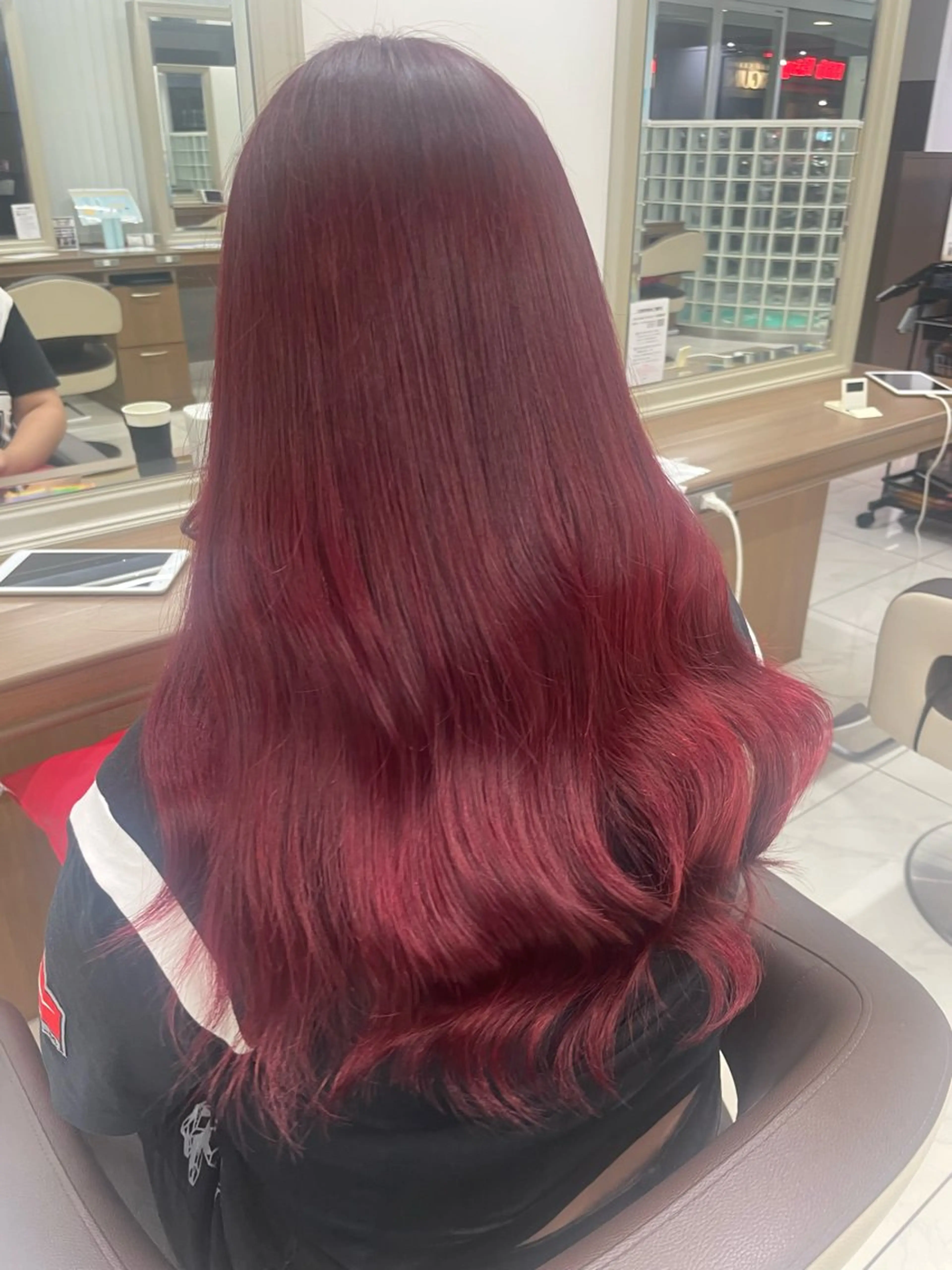 セミロング カラー ヘアカラー 福島成美/髪質改善 縮毛矯正/カラーのヘアスタイル