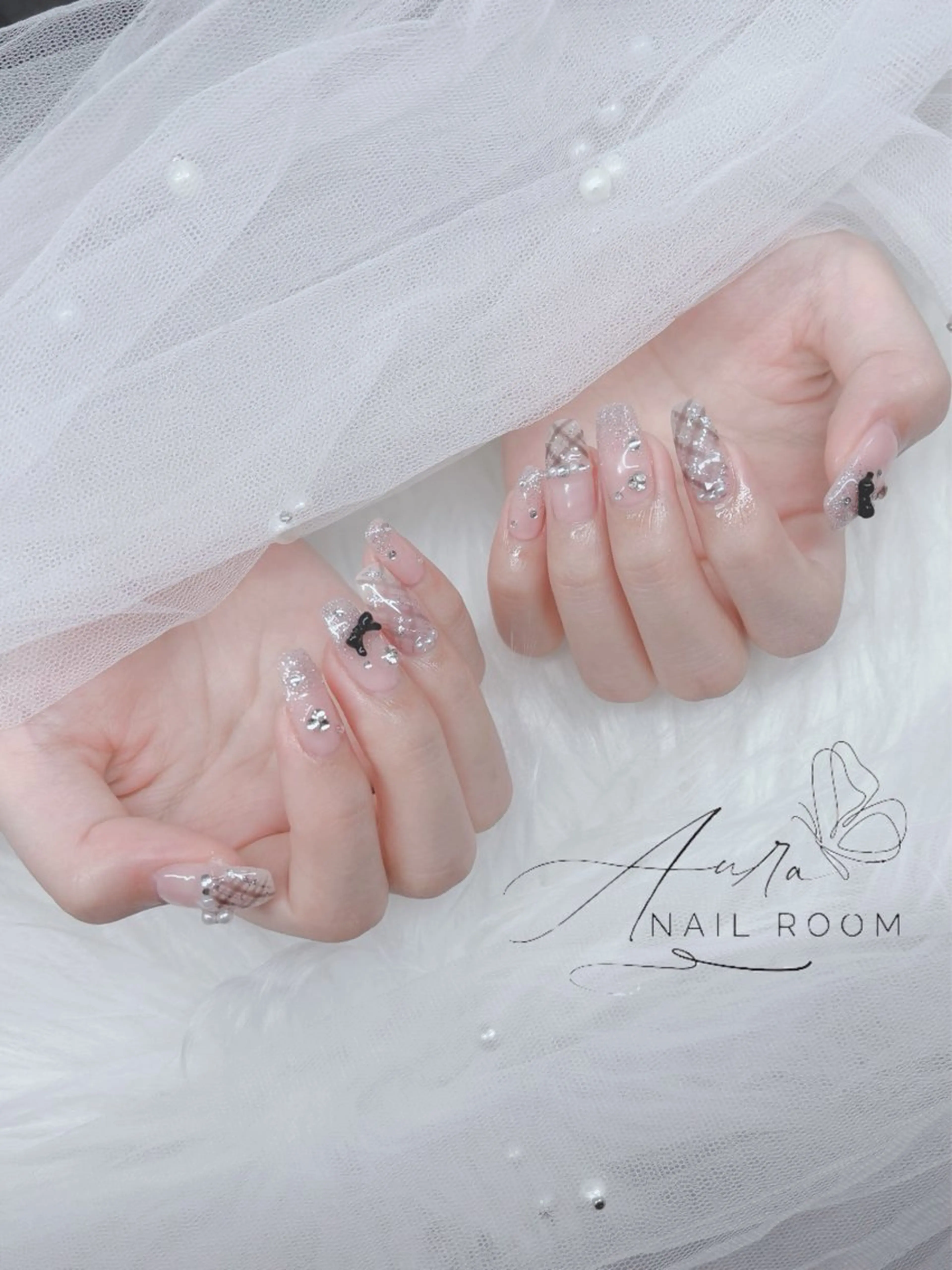 ネイル ガーリー Aura Nail Roomのネイルデザイン