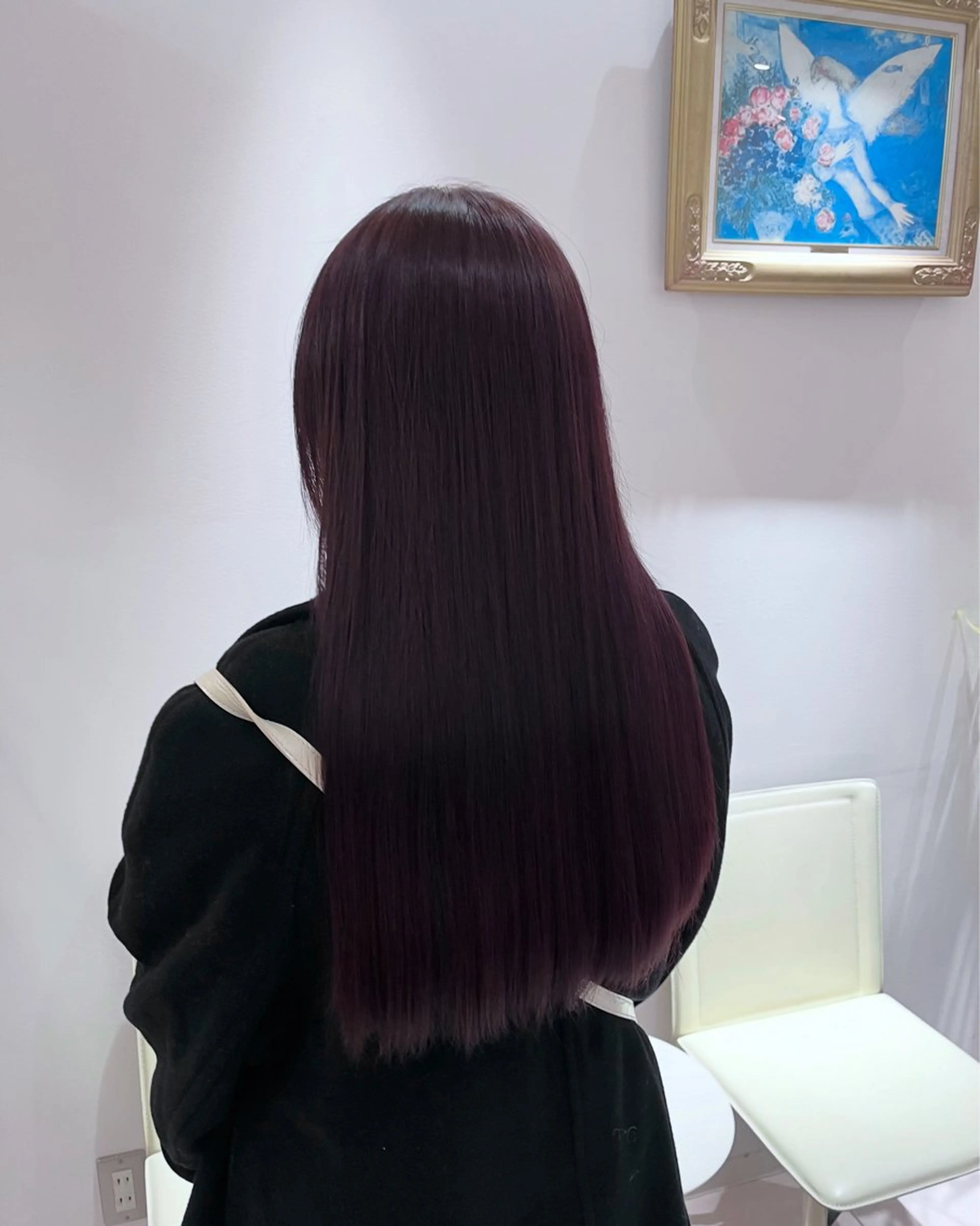 ロング カラー トリートメント ヘアカラー トリートメント 𝒩𝑜𝓃𝑜 / lenahcARIAのヘアスタイル