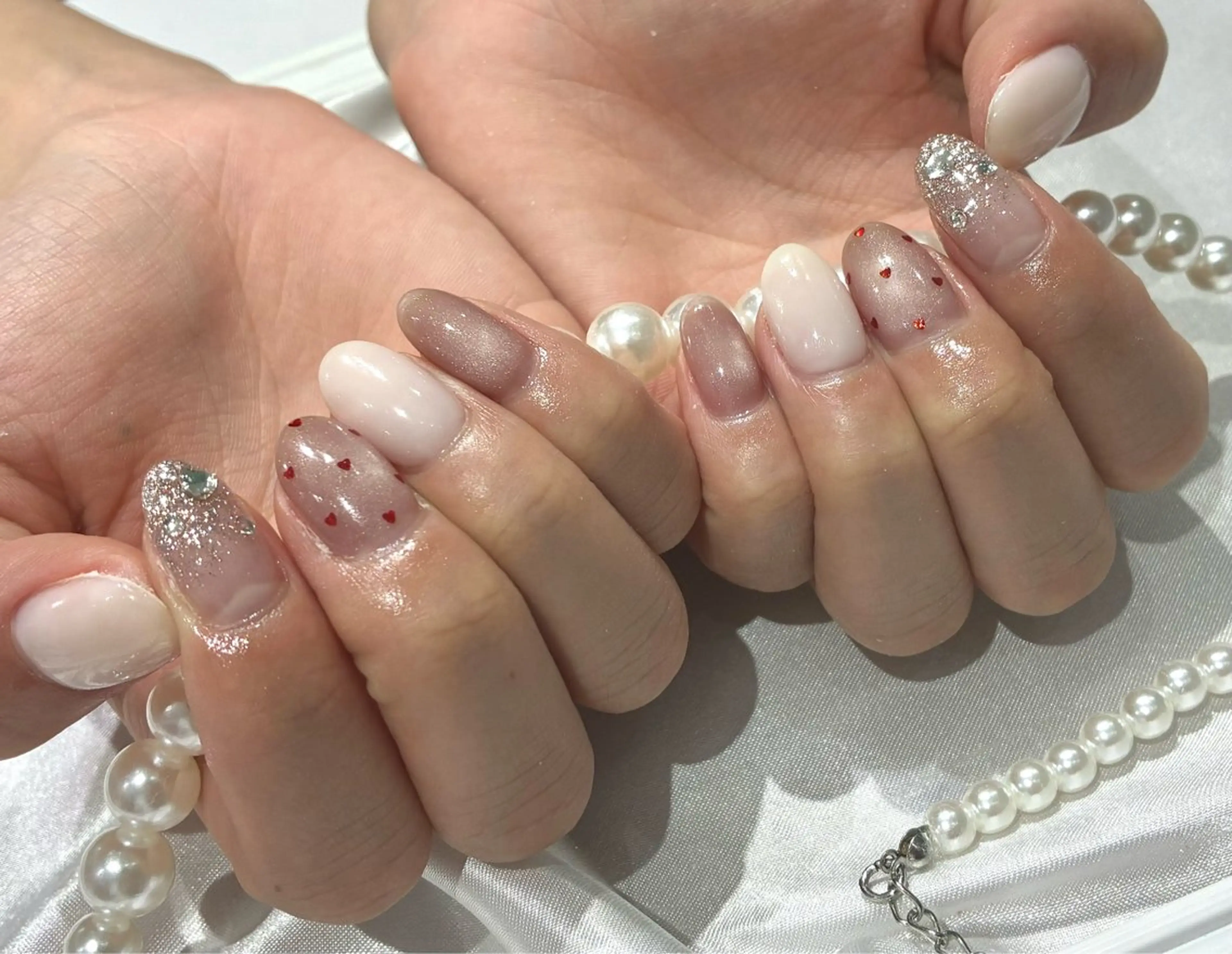 ネイル ハンドネイル はあとねいる筑紫口店 wakakoのネイルデザイン