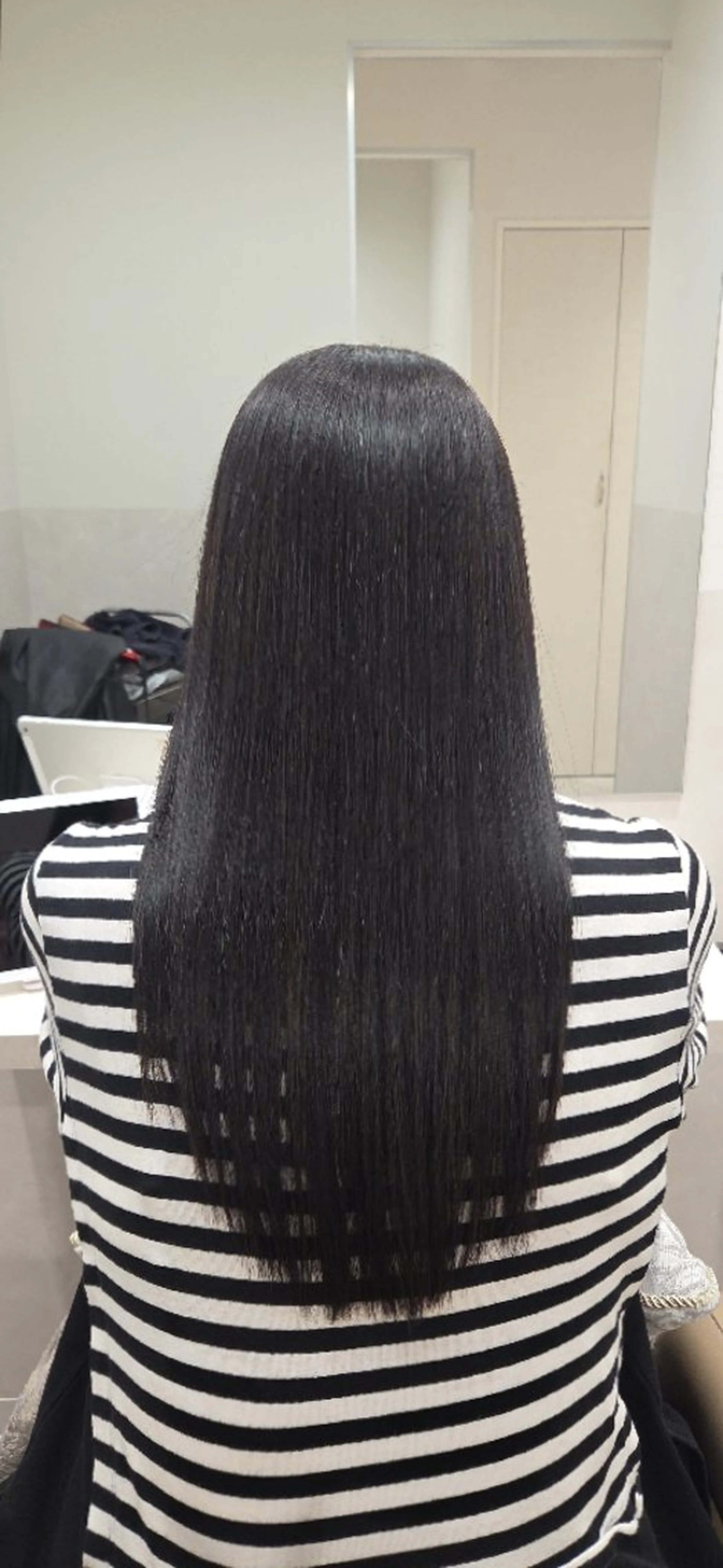 パーマ ロング 髪質改善 ストレートパーマ 池間 ひとみのヘアスタイル