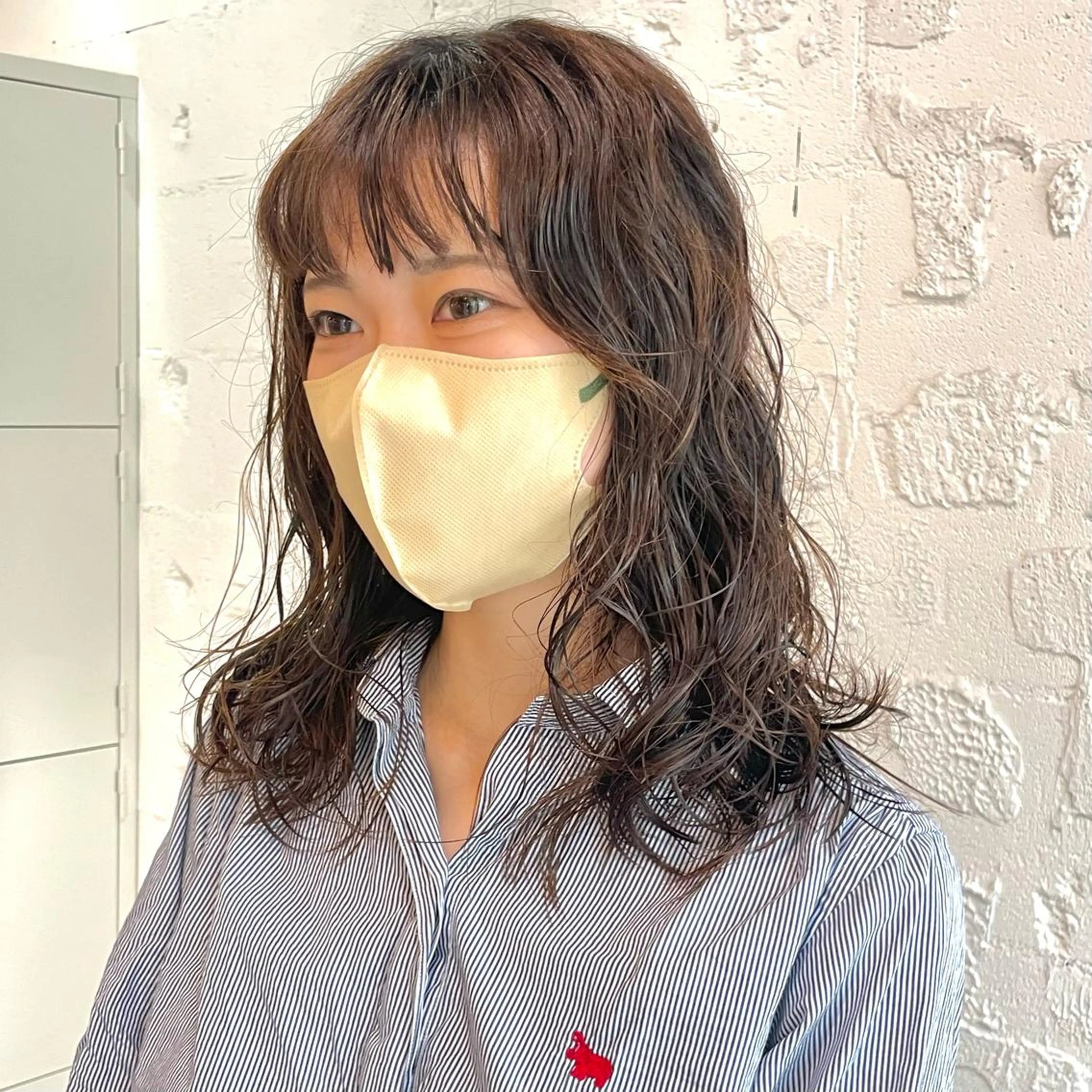 セミロング パーマ 🔥メンズショート 職人🔥大澤龍也のヘアスタイル