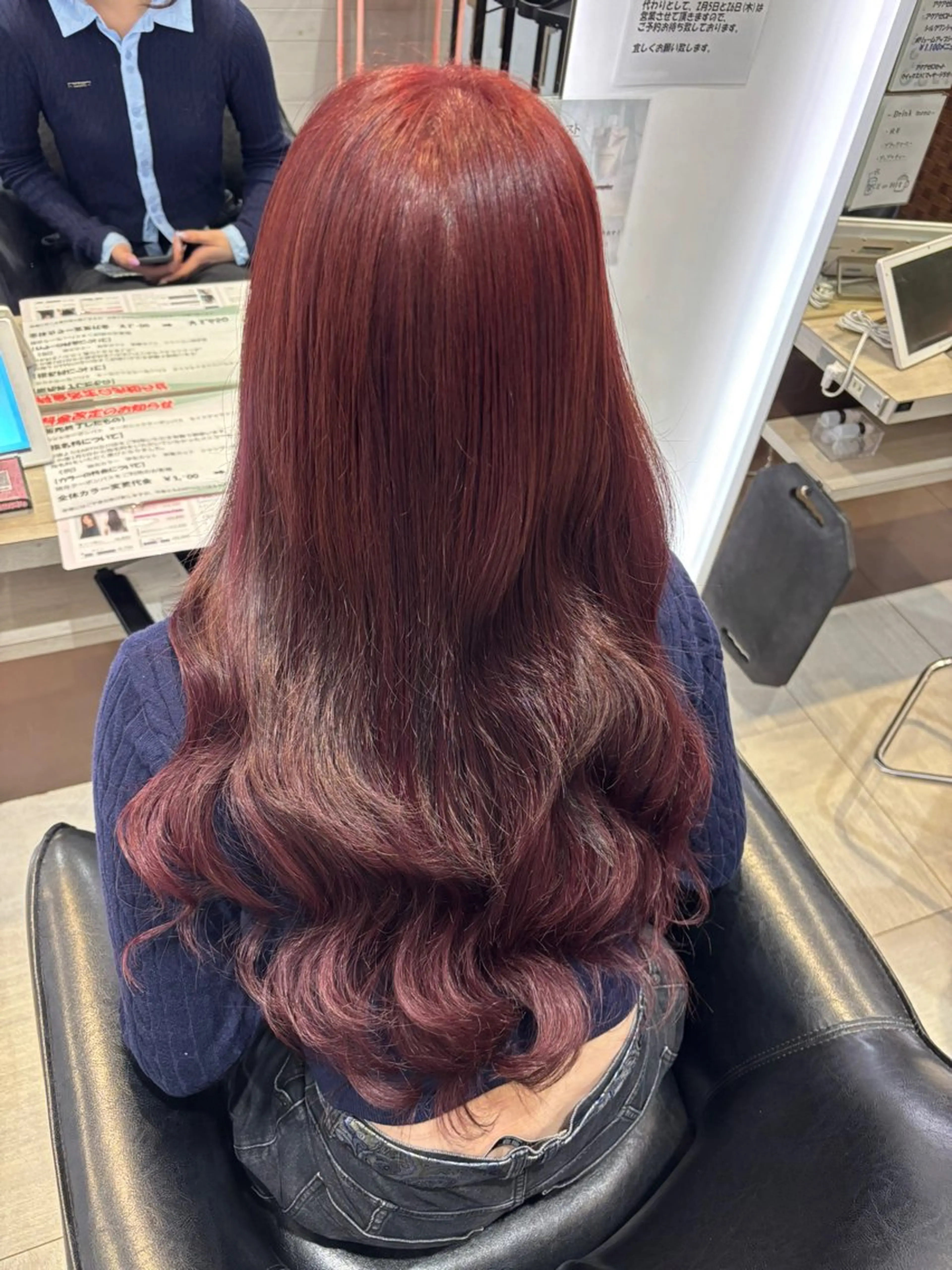 ロング エクステ ヘアカラー エクステ シールエクステ/ りり🐰のヘアスタイル