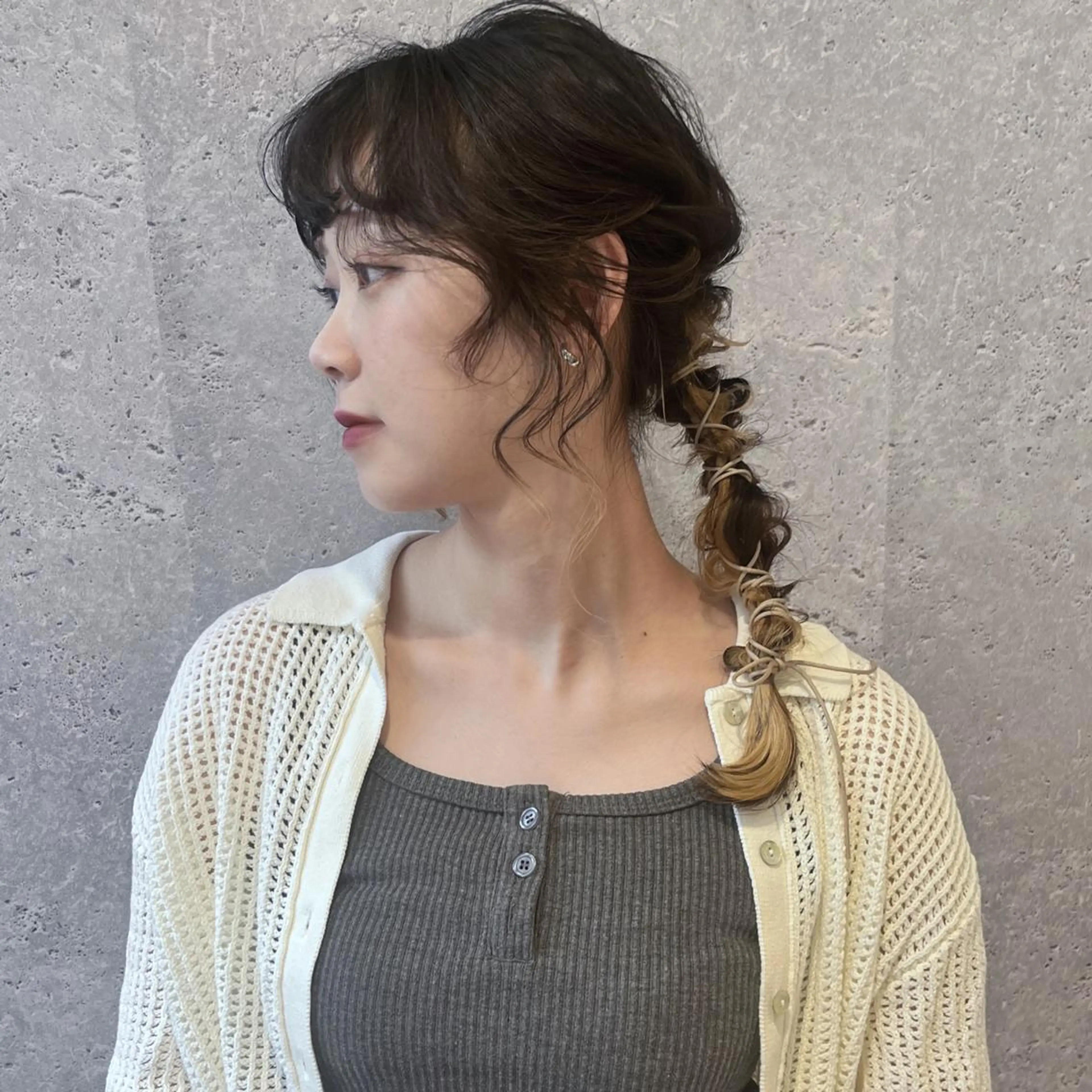 ヘアアレンジ 🩰 柔らかいカラー tomomi🌛のヘアスタイル