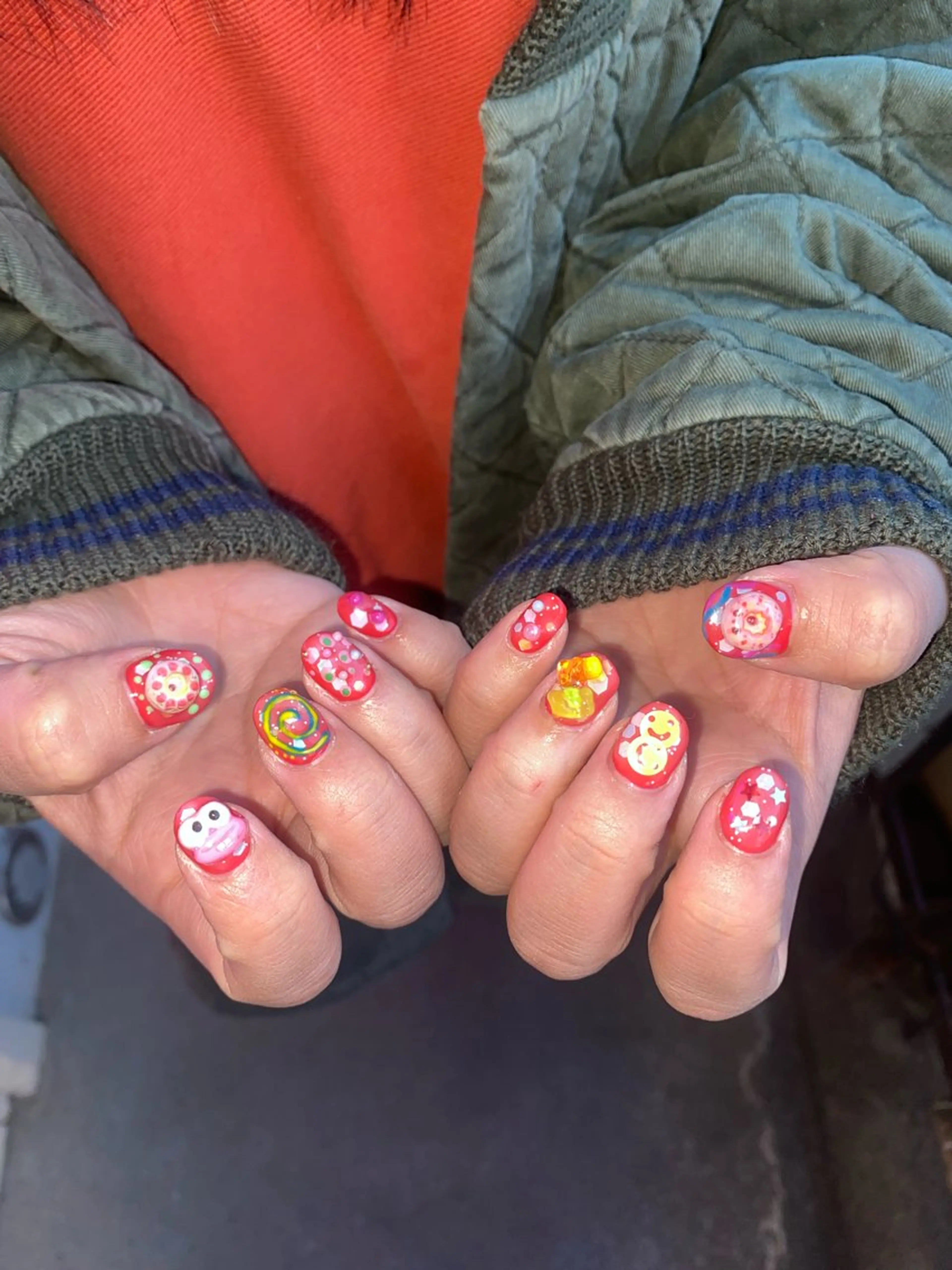 ネイル .unff所属・hana (..)個 性派/メンズネイル◎のネイルデザイン