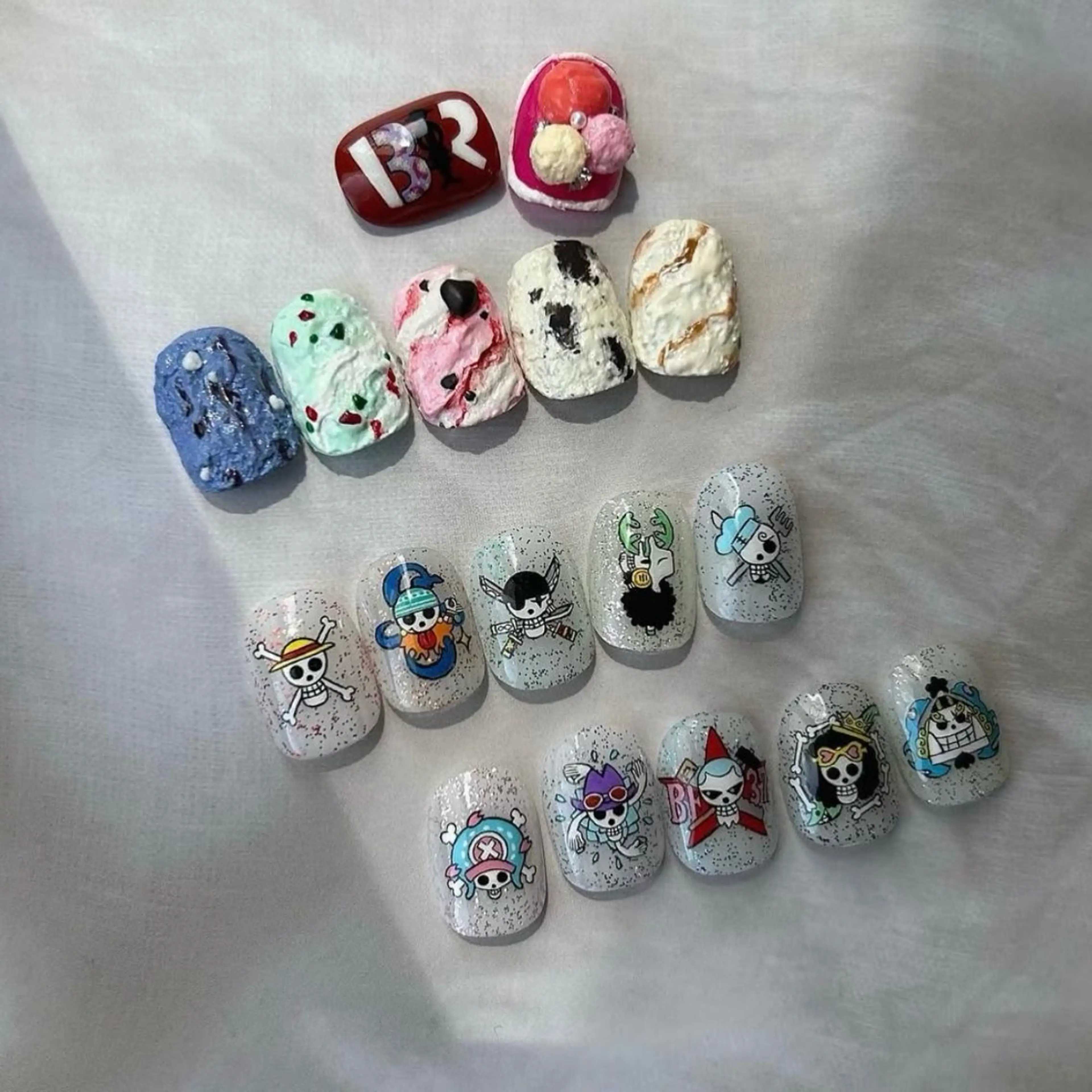 ネイル パラあり！フィルイン 美フォルムのネイルデザイン