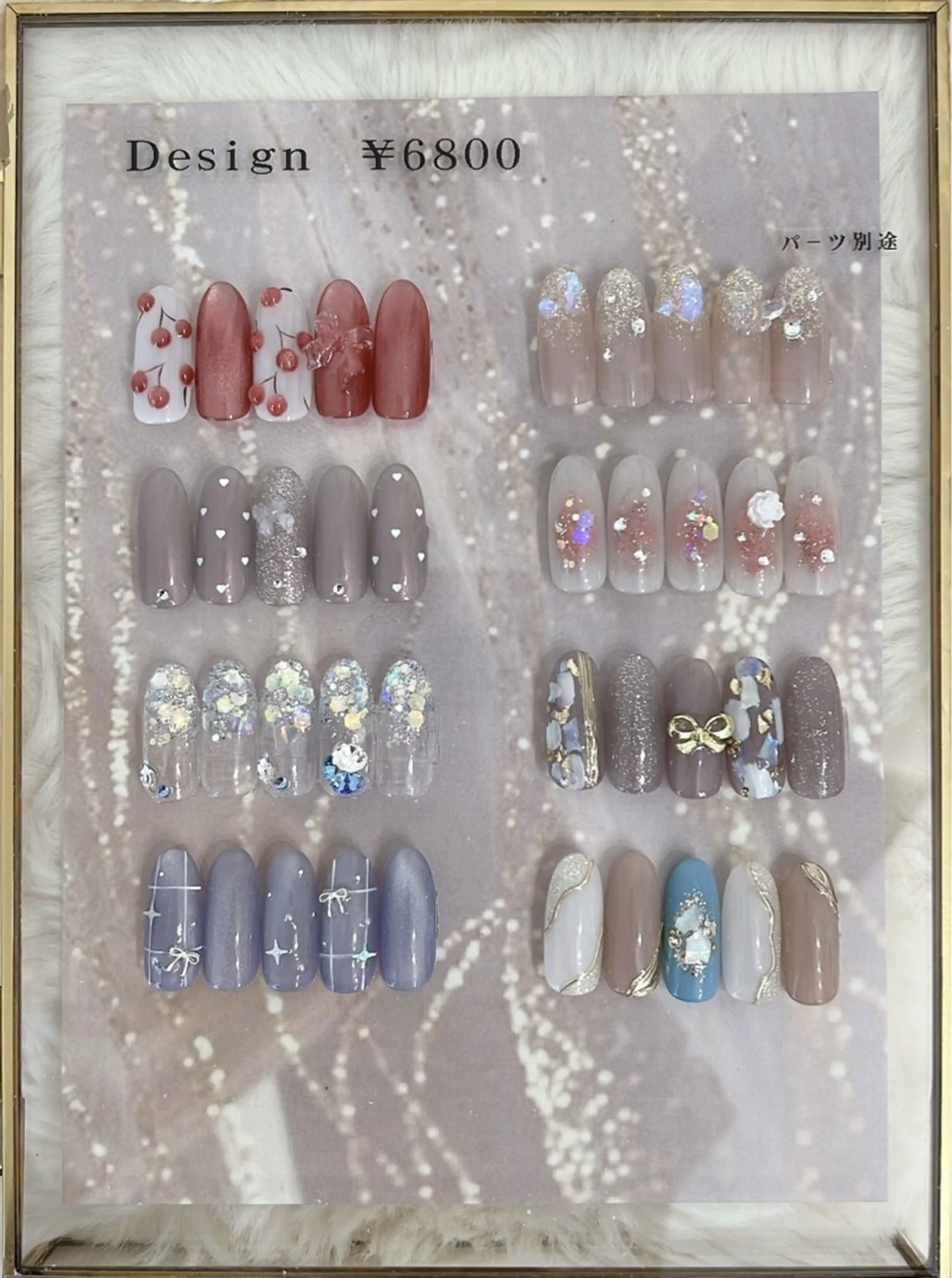 ネイル フットネイル ジェルネイル 韓国ネイル 春ネイル ハンドネイル nail salon Lauleaのネイルデザイン