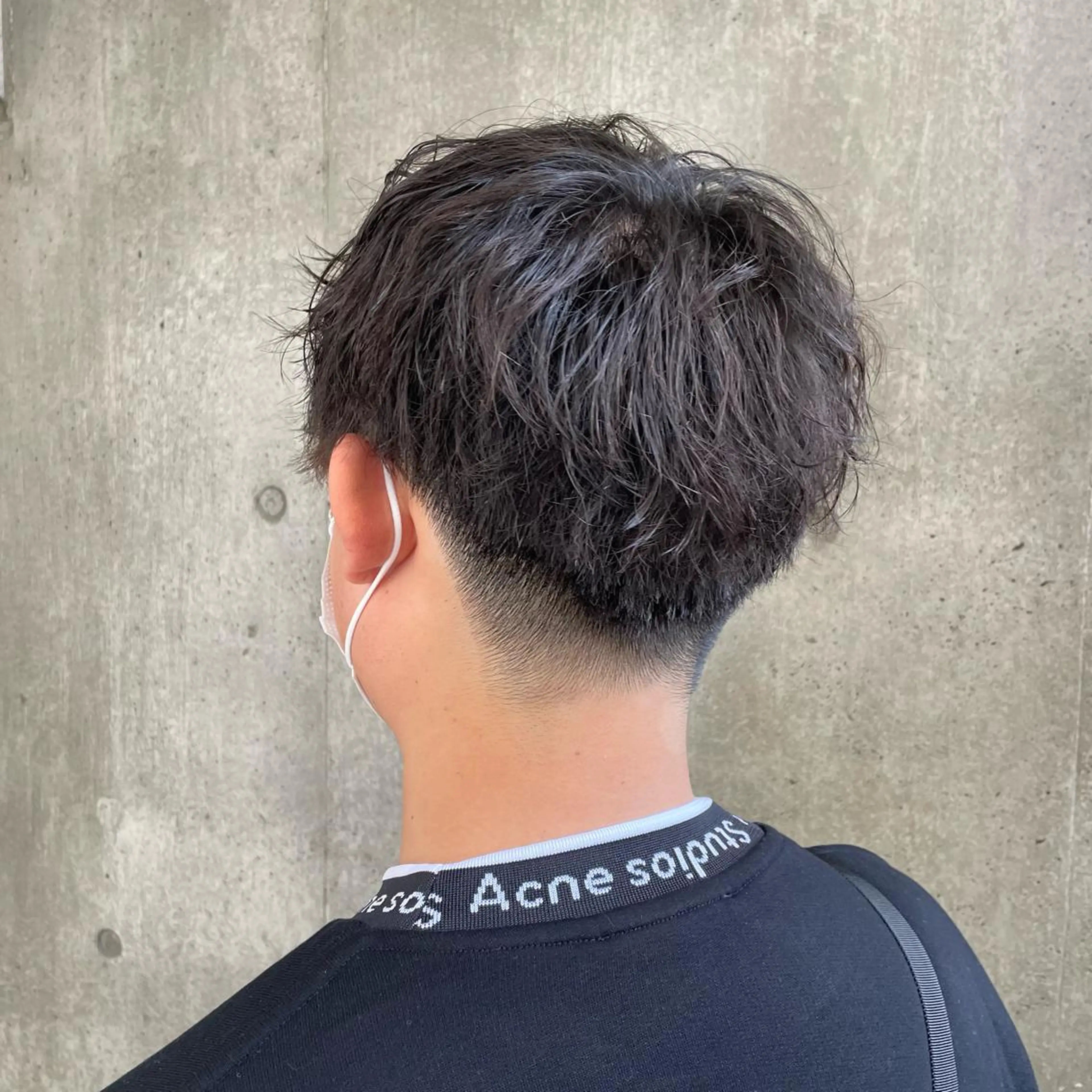 パーマ メンズ もりたみかこ 美容師お休み中のヘアスタイル