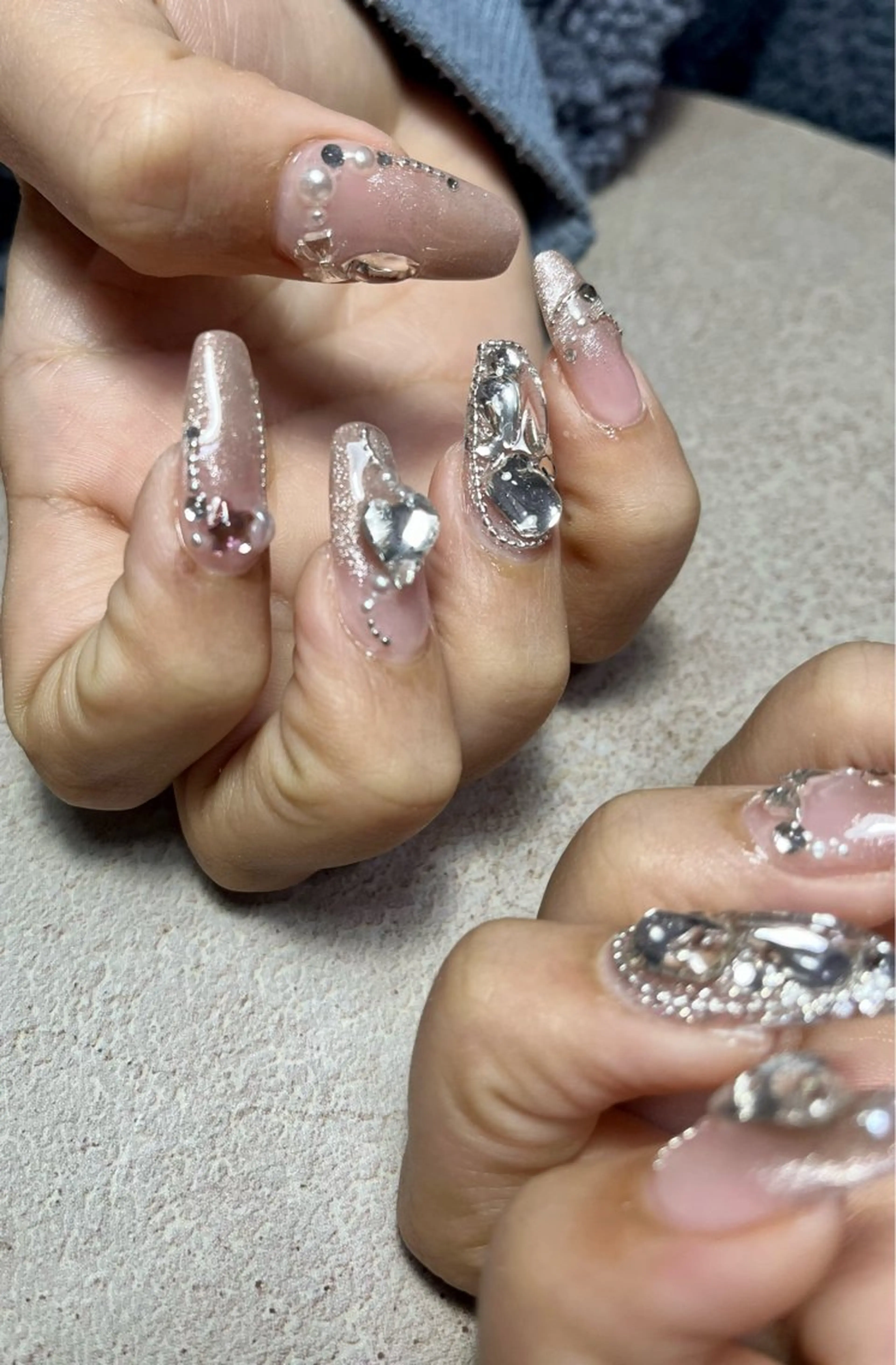 ネイル ハンドネイル goldgleams ちなのネイルデザイン