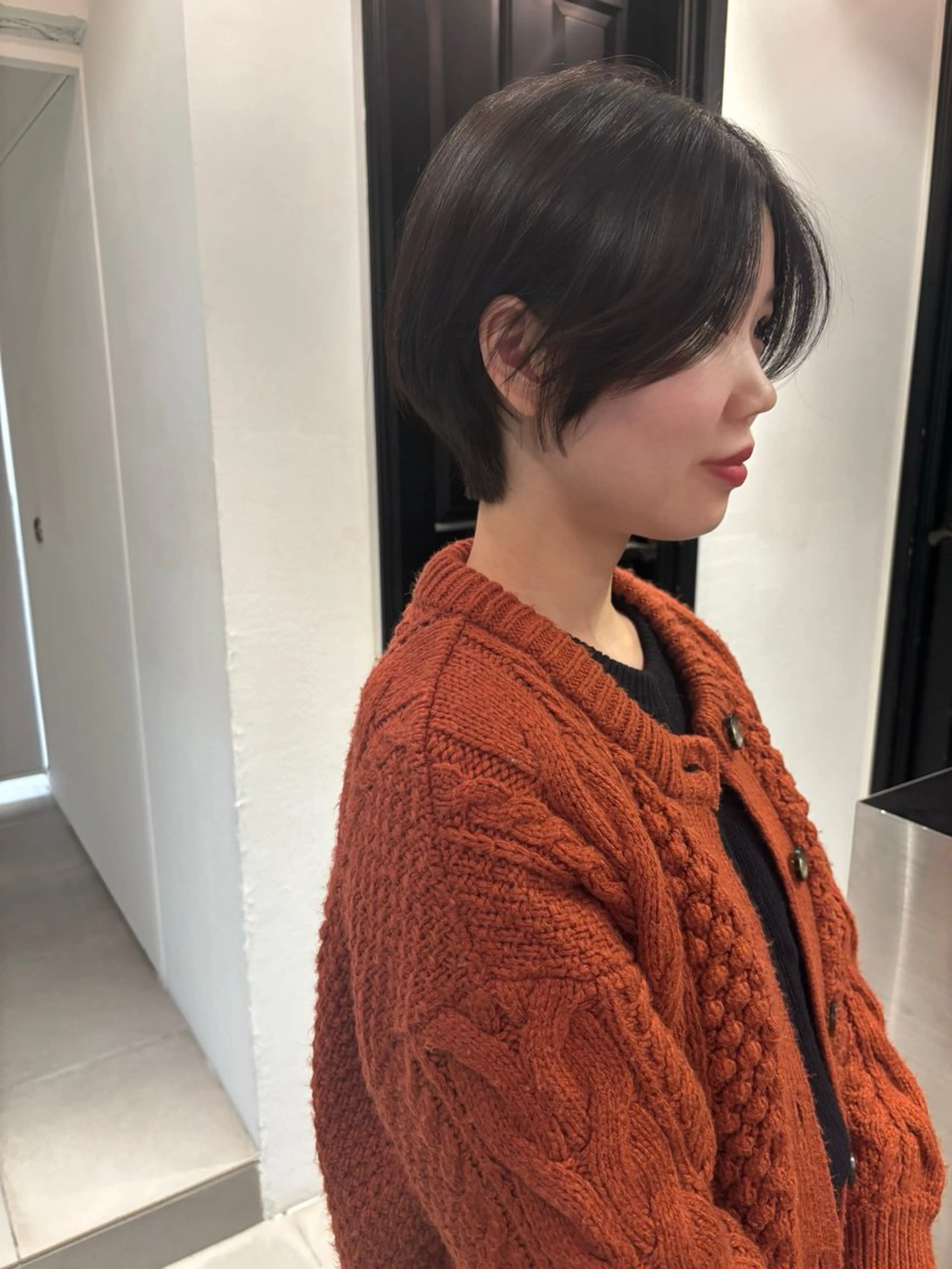 ショート riria/ボブ /透明感カラー🎀のヘアスタイル