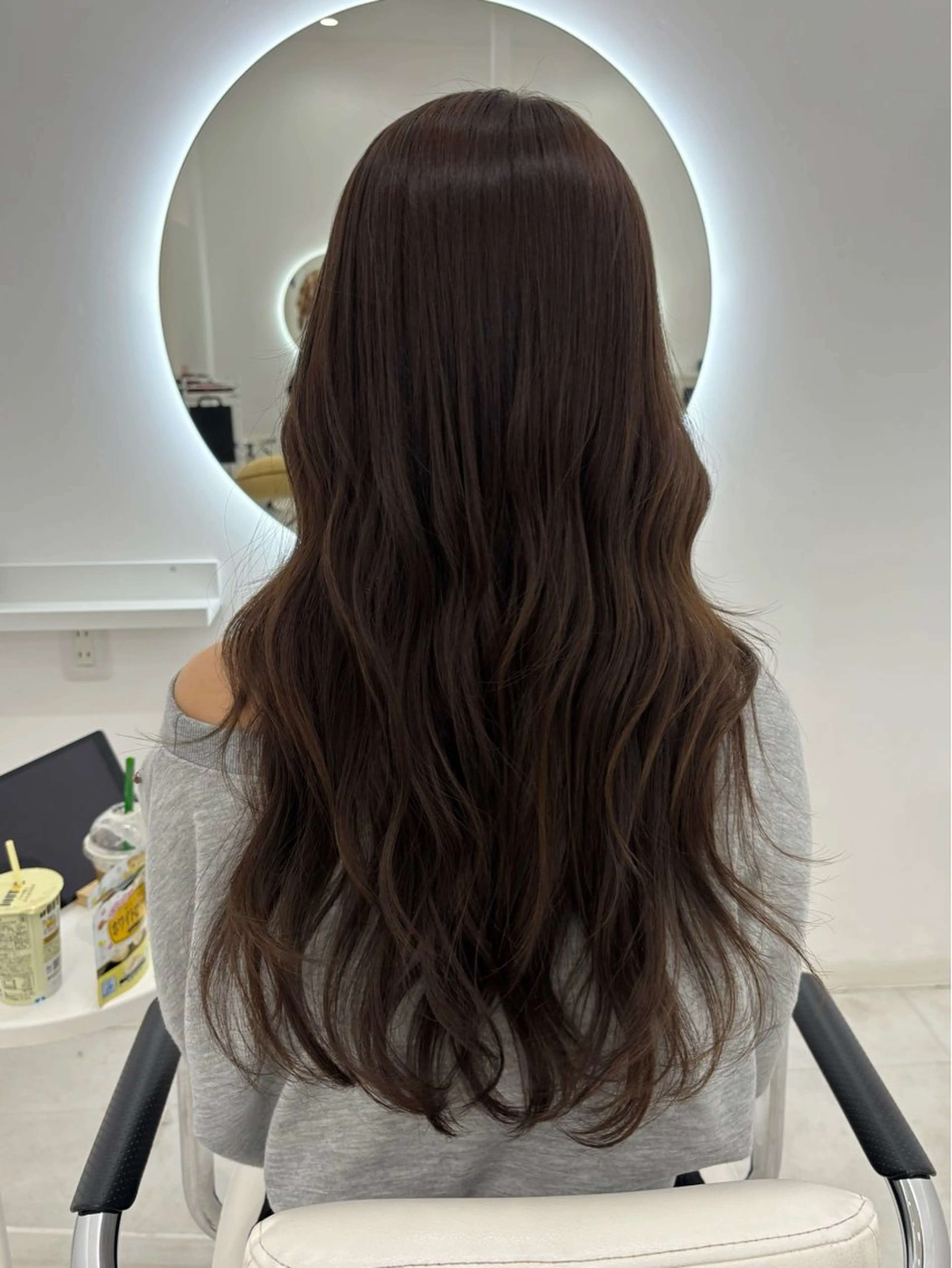 ロング カラー カット ヘアカラー トリートメント 【aini天王寺】 𝐚𝐢𝐫𝐢✂︎のヘアスタイル