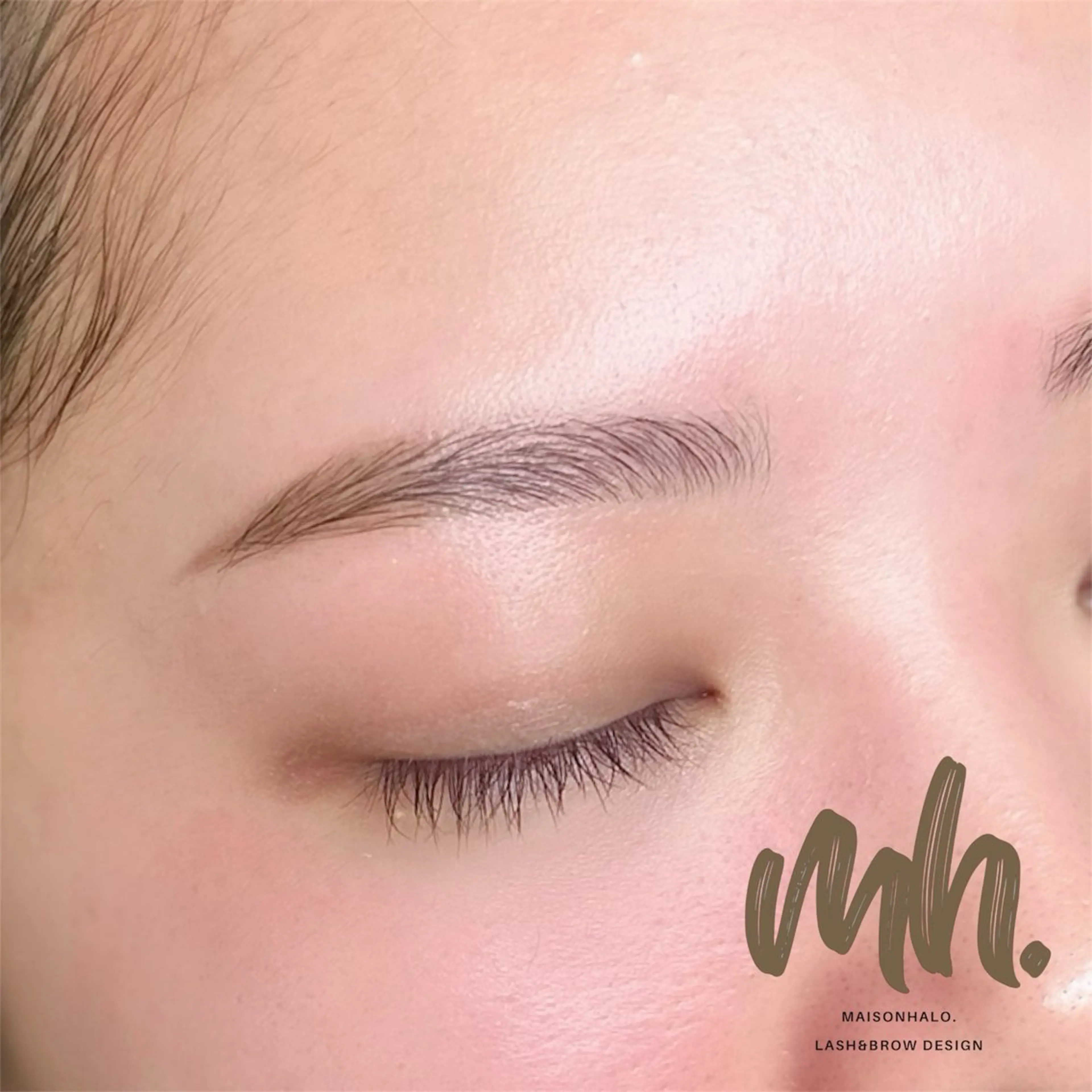 アイブロウ メゾンハロ sugitaのマツエク・マツパデザイン