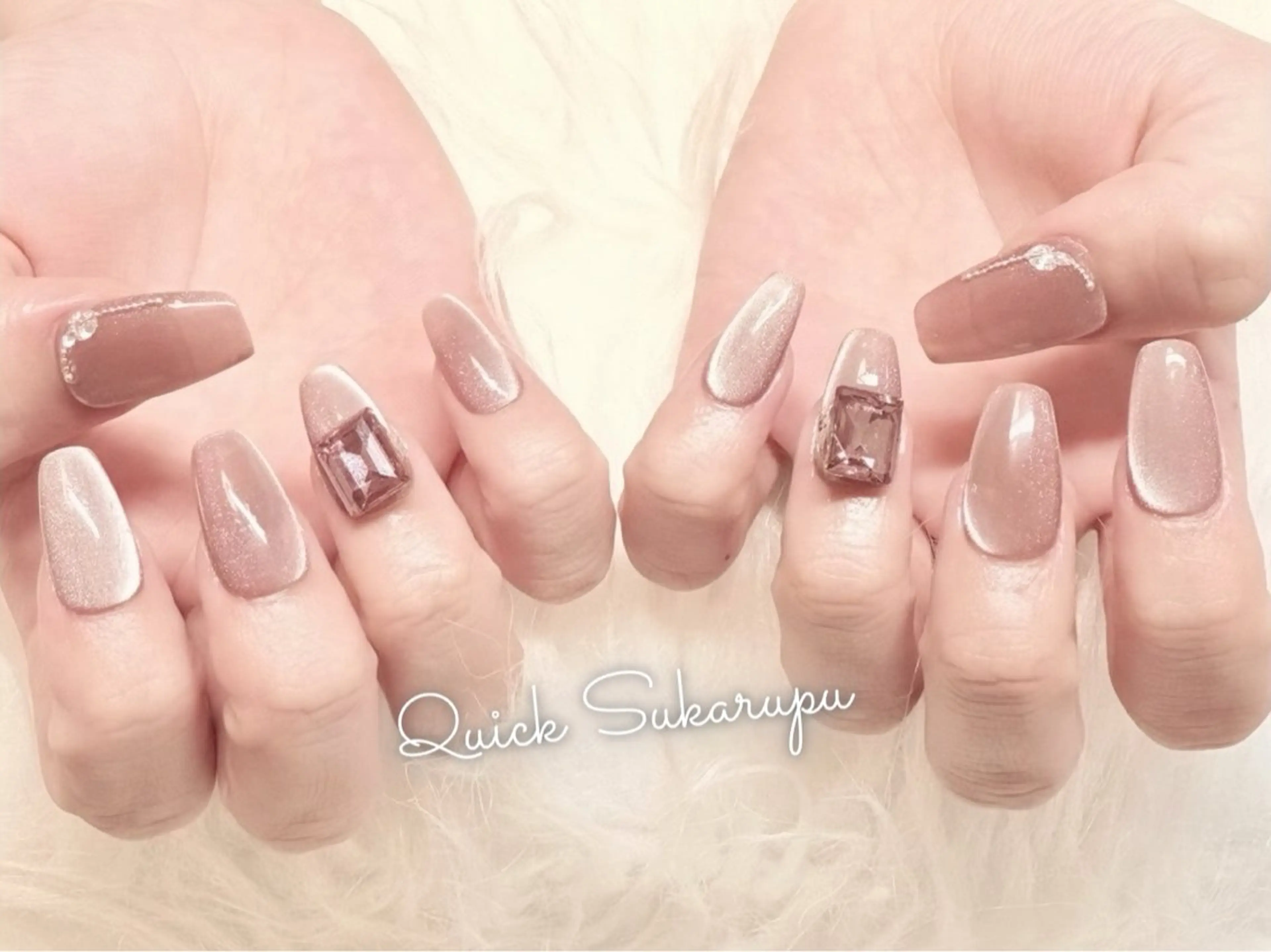 ネイル ハンドネイル Quick Sukarupu新宿のネイルデザイン