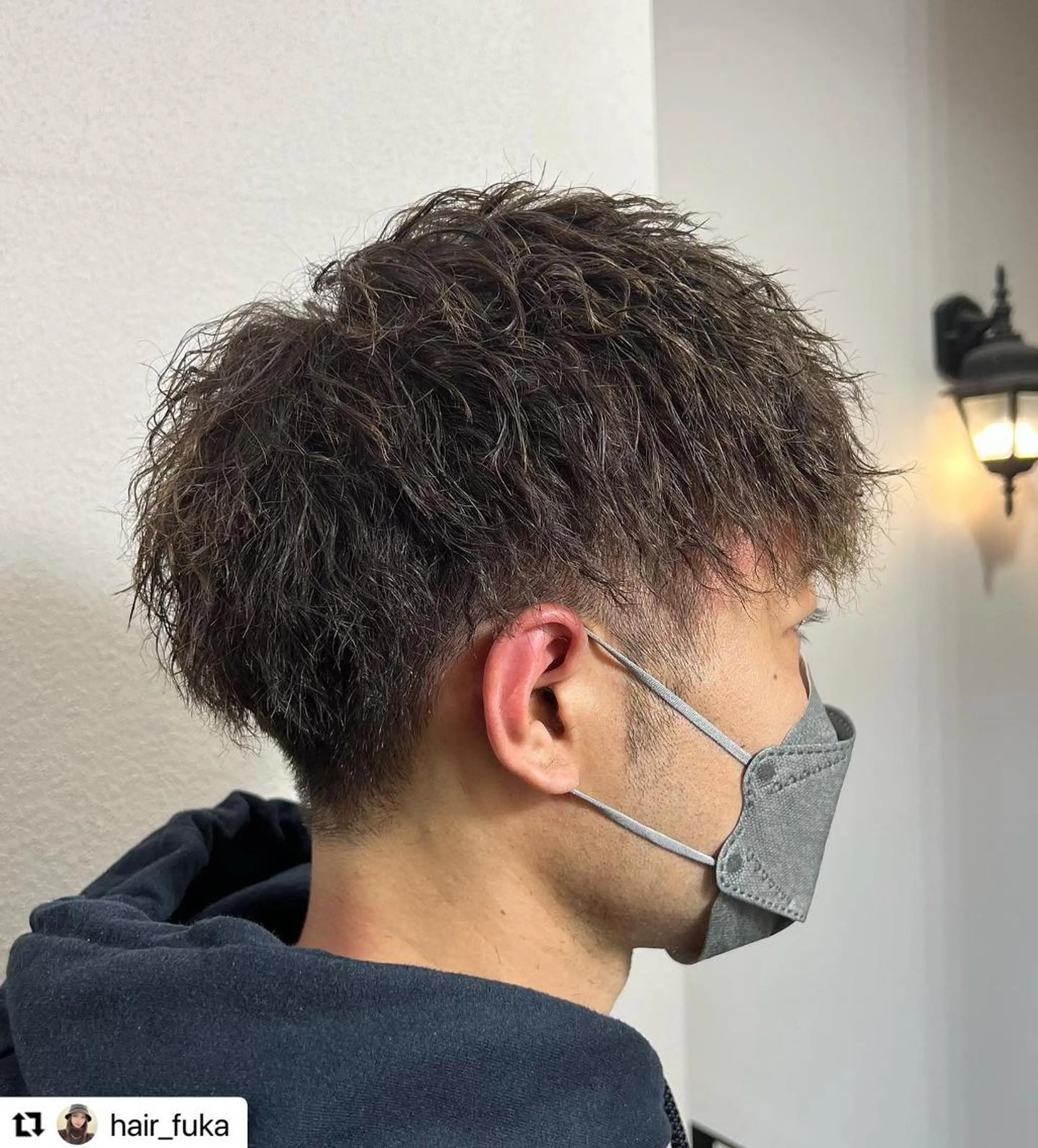 ミディアム カラー メンズ ミディアムパーマ メンズパーマ メンズツイストパーマ ツイストパーマ 🩷Eny terrace🩷のヘアスタイル