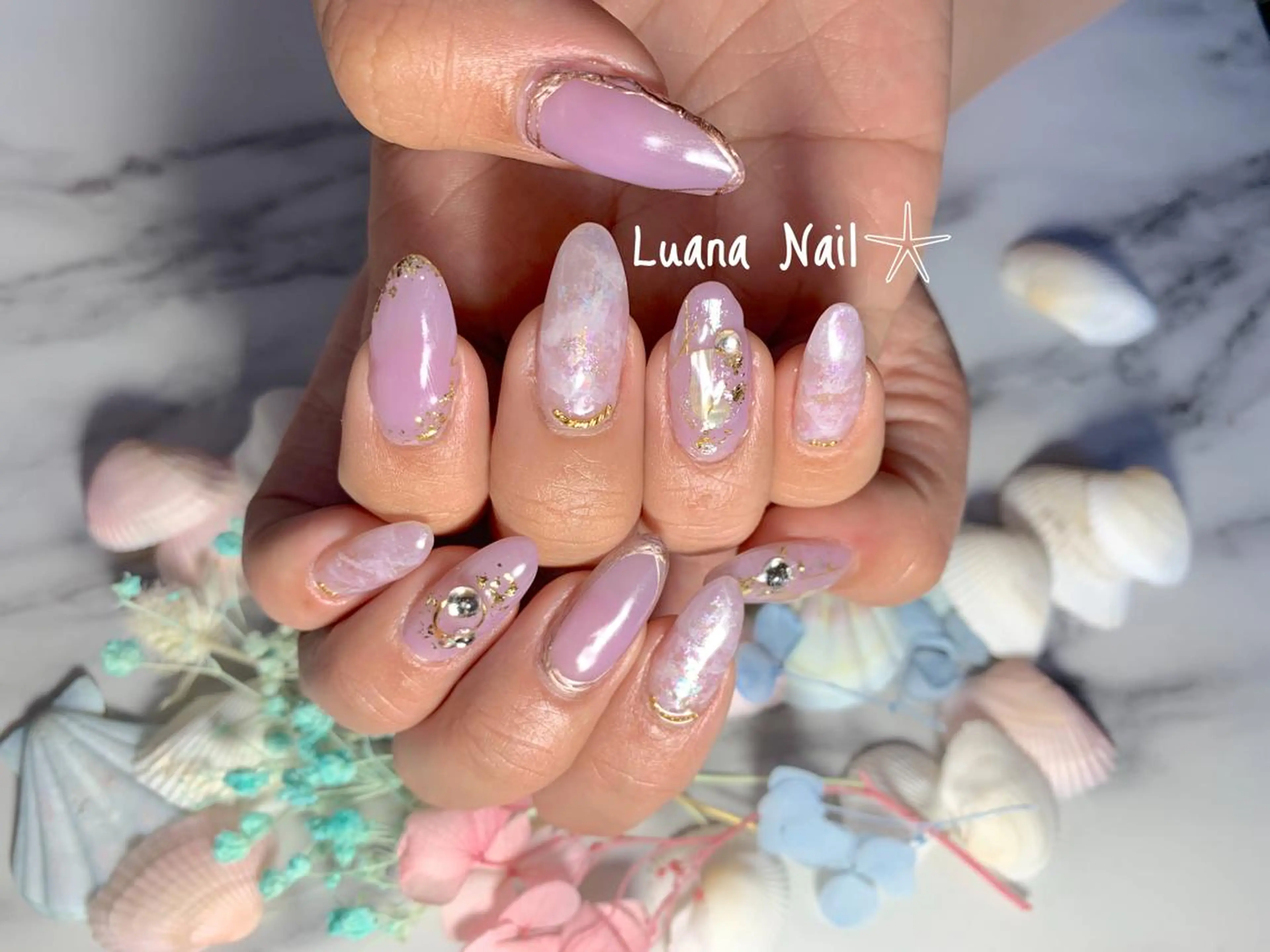 ネイル ハンドネイル BeauJu by Luana Nailのネイルデザイン