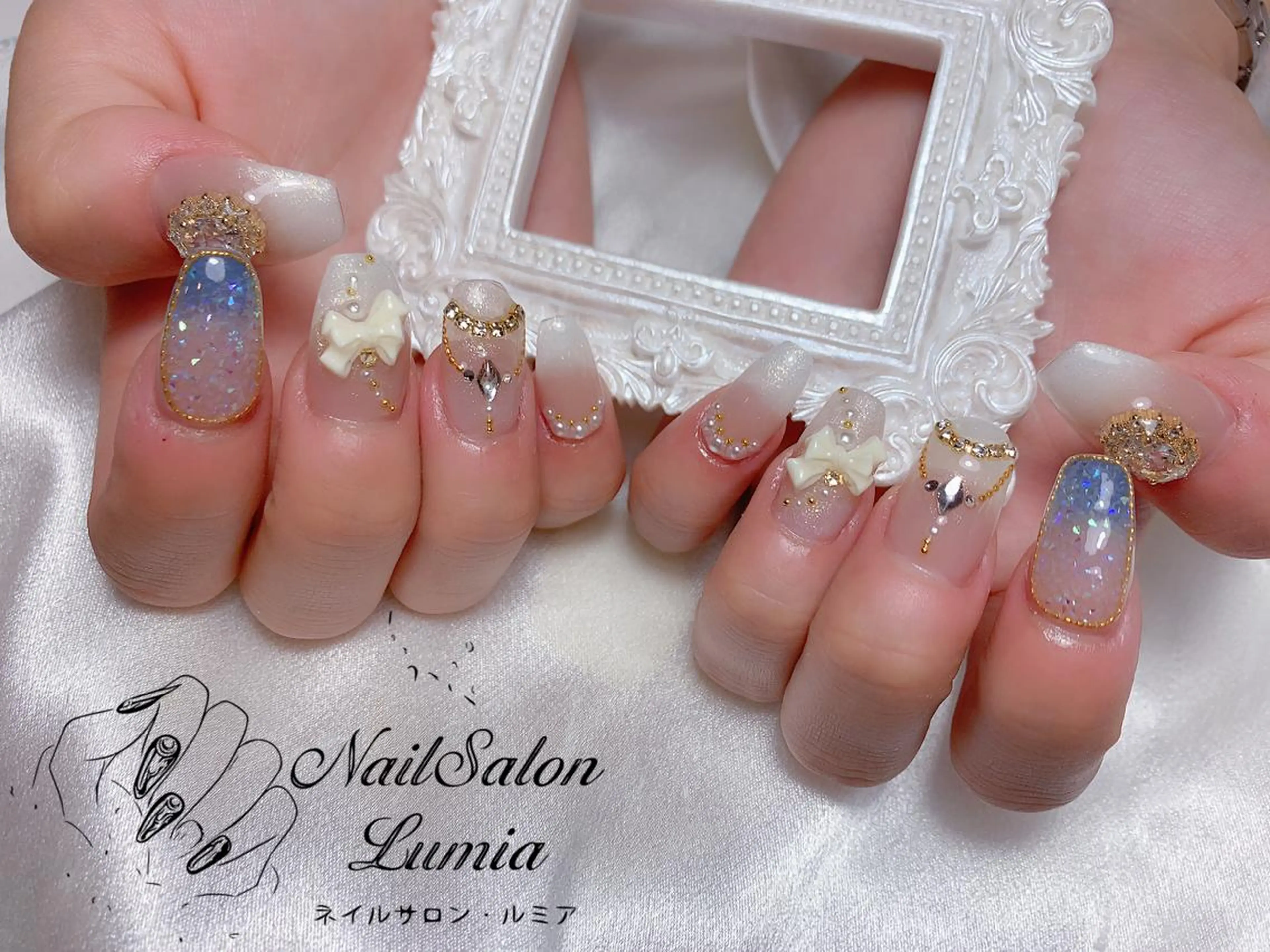 ネイル ハンドネイル ネイルサロン ルミア Lumia 店長のネイルデザイン