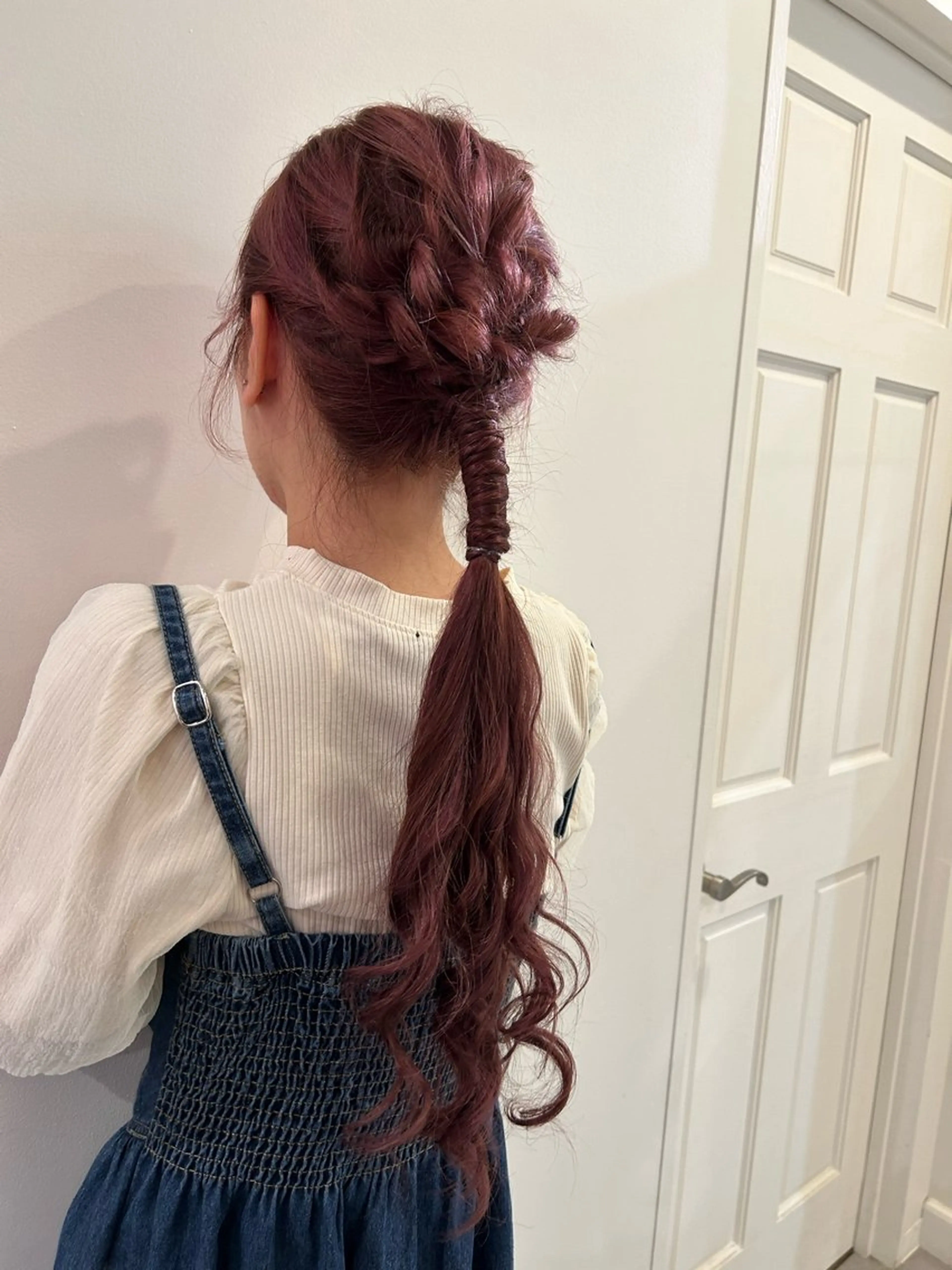 セミロング ヘアアレンジ Minami .のヘアスタイル