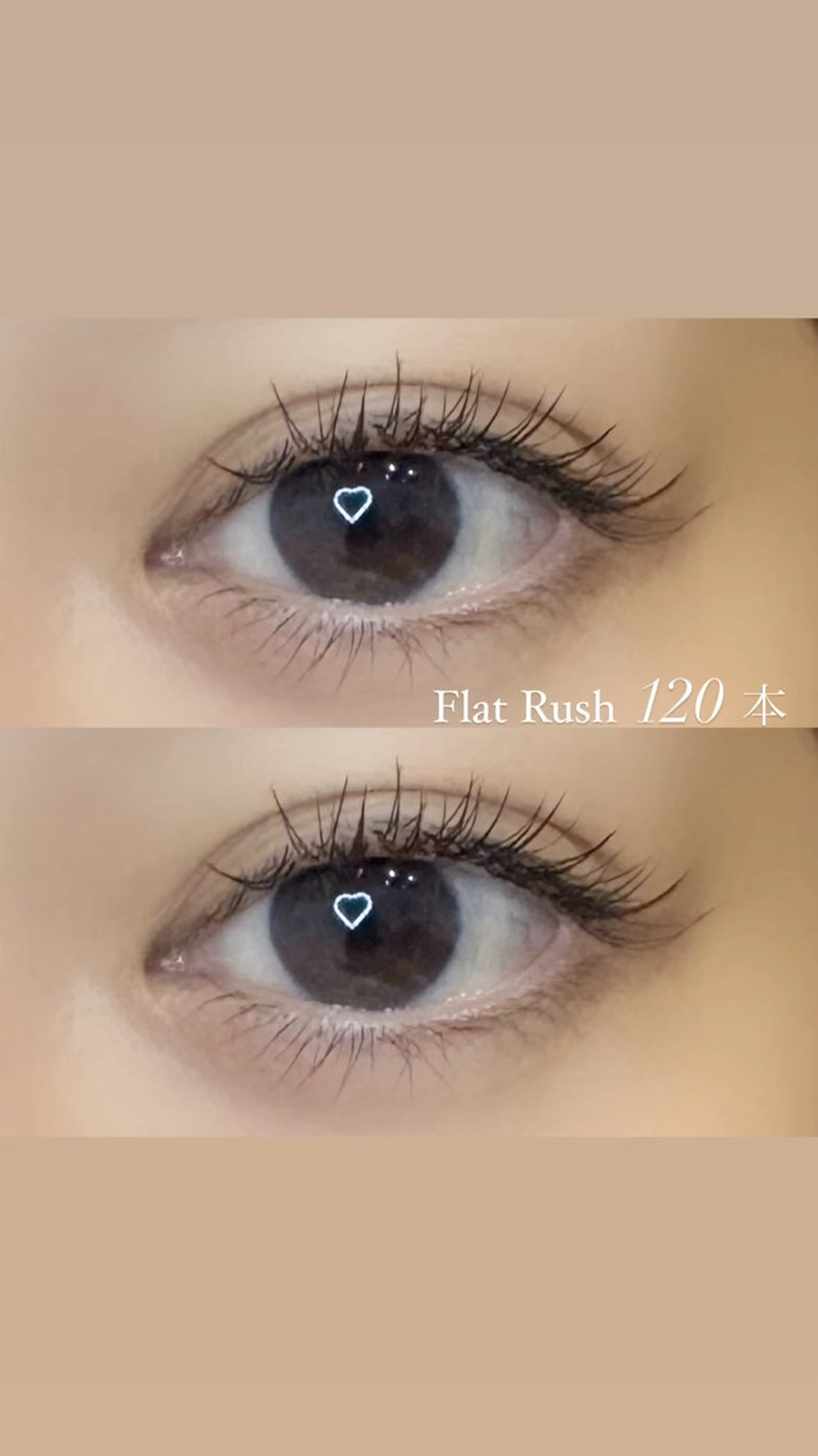 マツエク・マツパ Jカール ナチュラル moana karinのマツエク・マツパデザイン