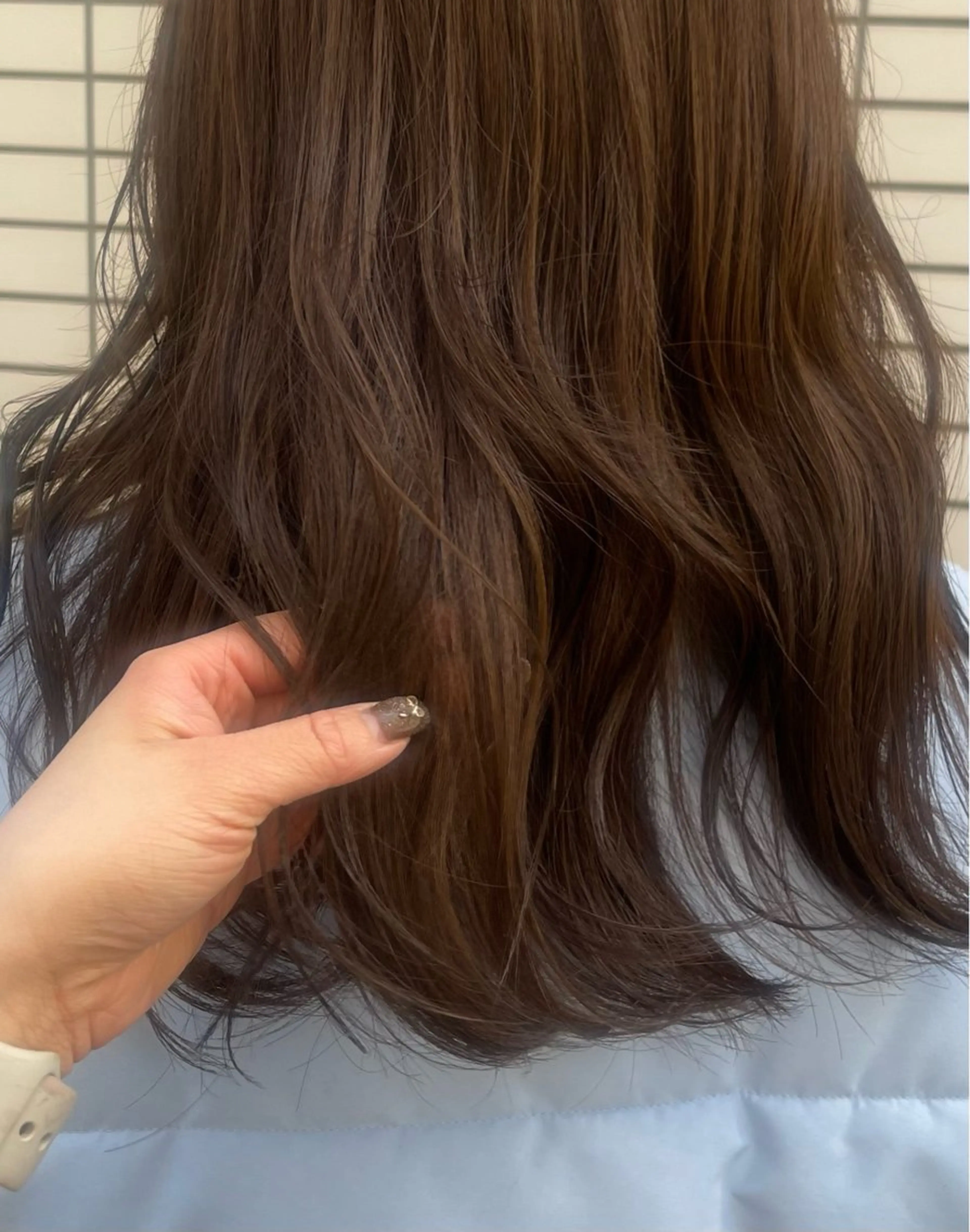 ロング カラー ベージュカラー ブリーチ ダブルカラー ブリーチなしカラー karin/ ボブ♡レイヤー♡のヘアスタイル