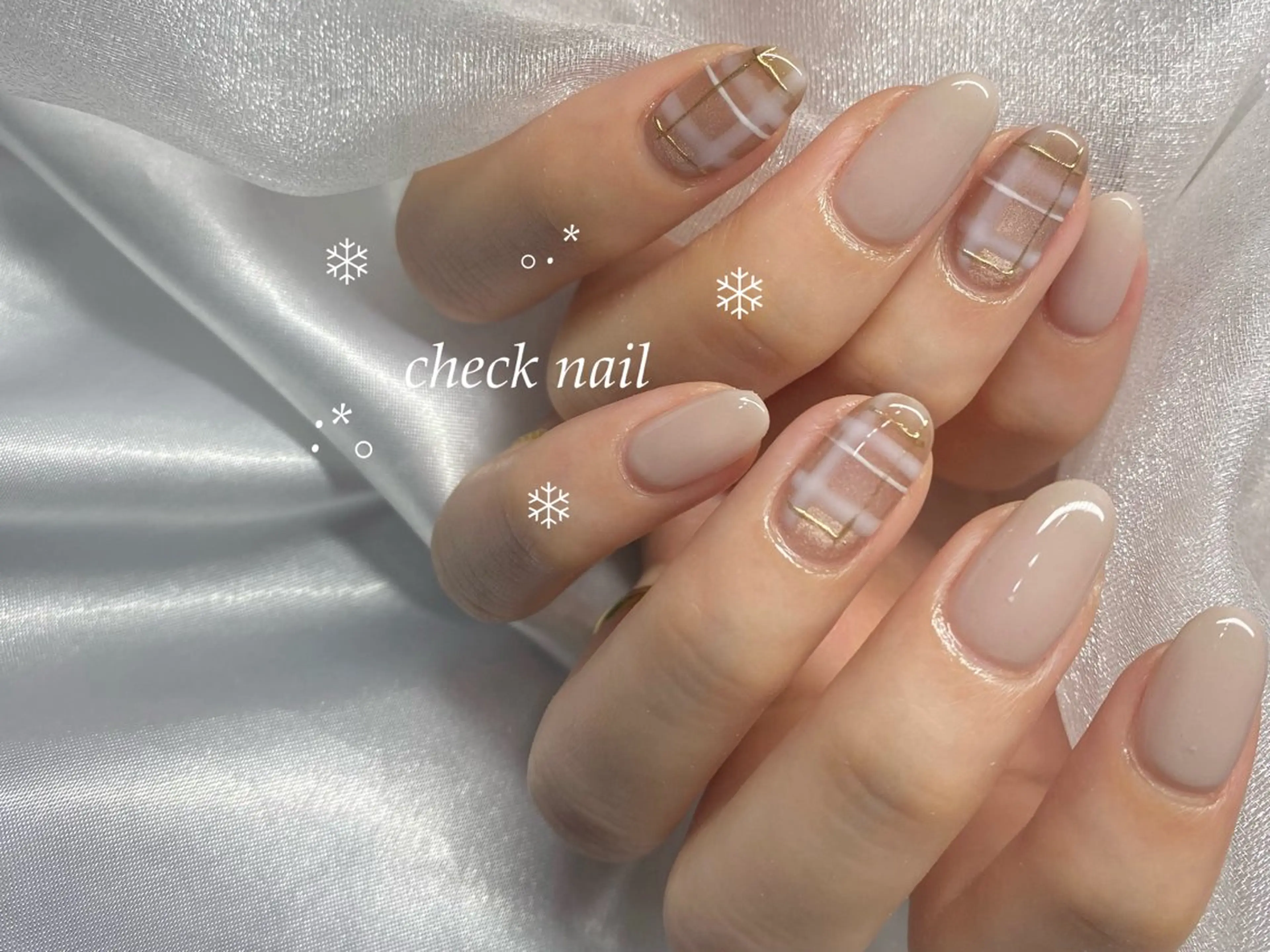ネイル マグネットネイル ハンドネイル Lee_ nailのネイルデザイン