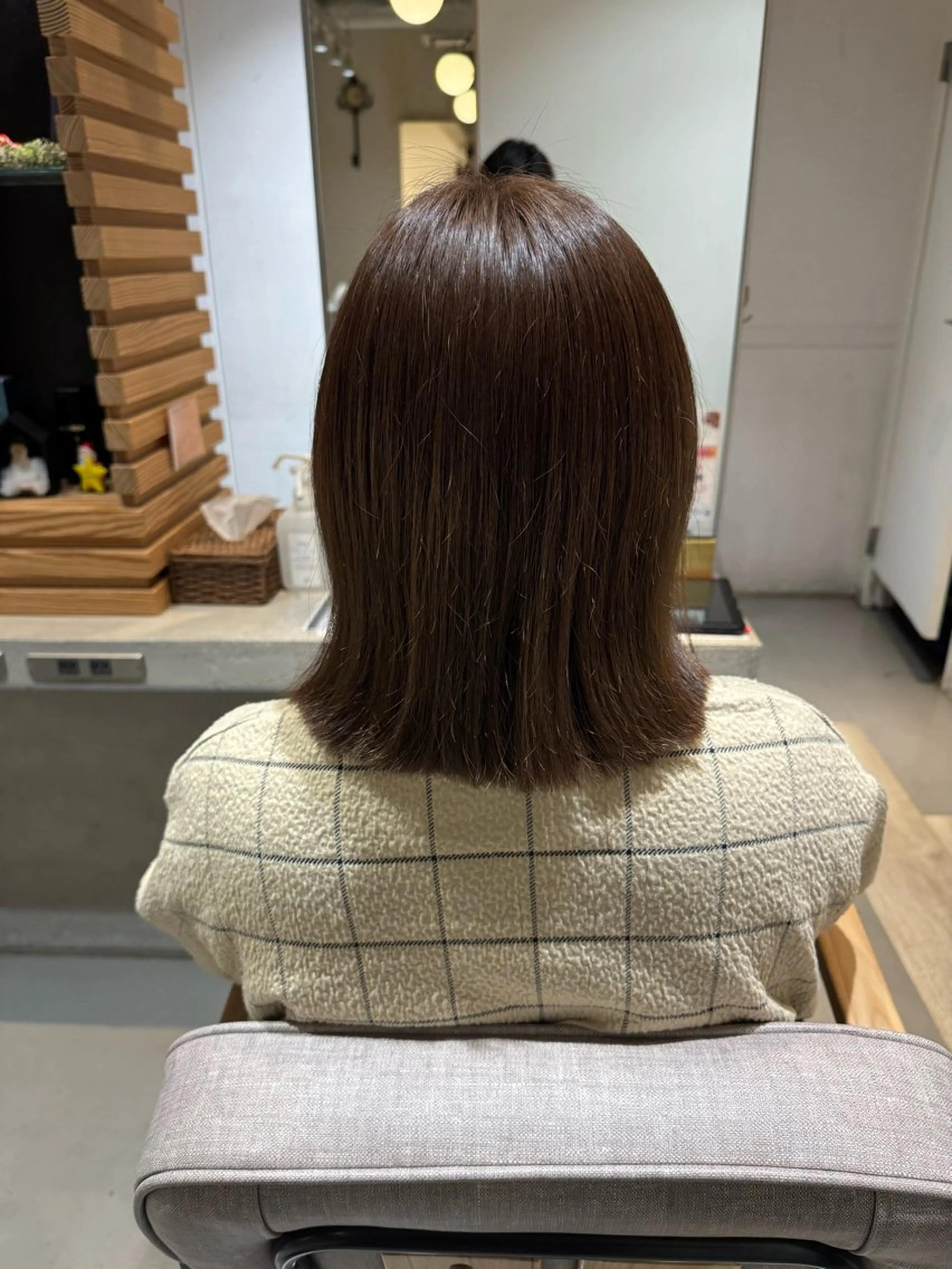 ミディアム 鄭 勇太のヘアスタイル