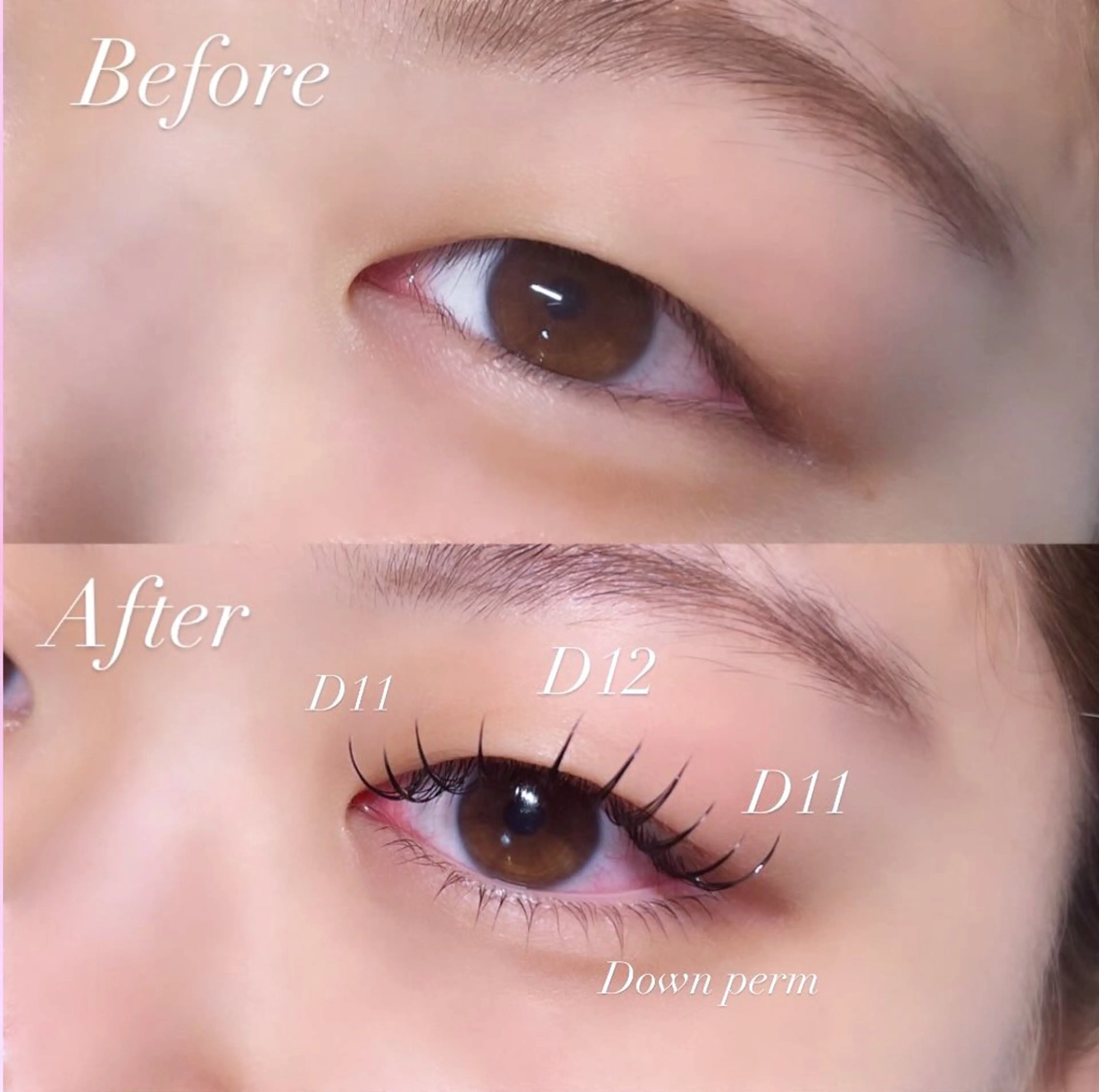 マツエク・マツパ 下まつげエクステ 一重×まつ毛パーマ パリジェンヌ／マツエ ク🇰🇷ジュリ♡のマツエク・マツパデザイン