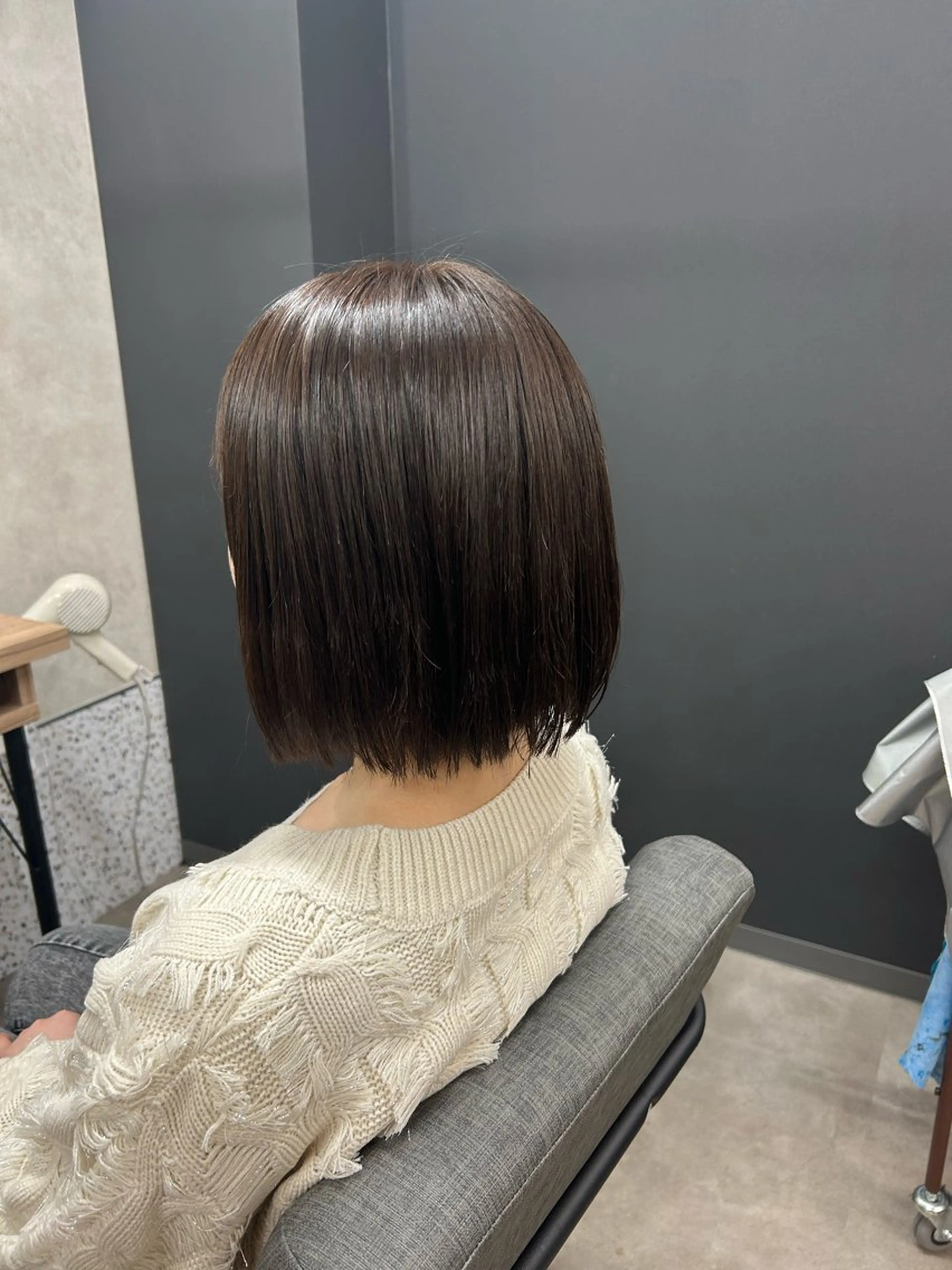 【✨11月限定ヘアオイルプレゼント✨】カット+カラー+最高級5stepトリートメント+オリジナルヘアオイル100ml🍀の写真